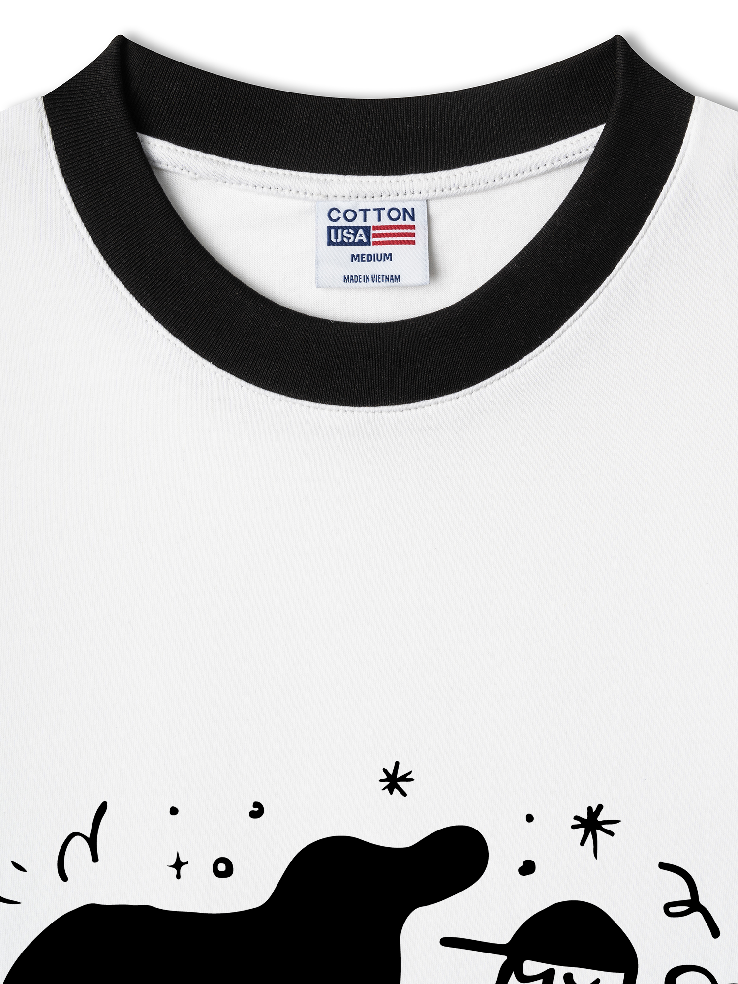 Áo Thun Ringer Relaxed Fit More Espressp Less Despresso)