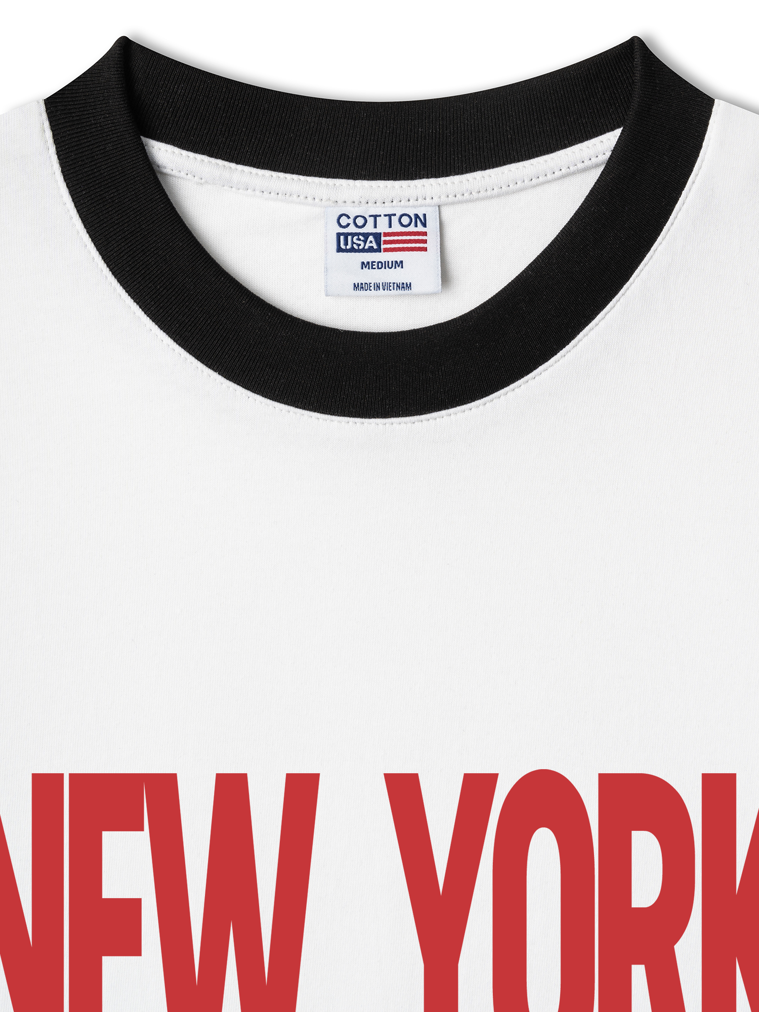 Áo Thun Ringer Relaxed Fit City New York