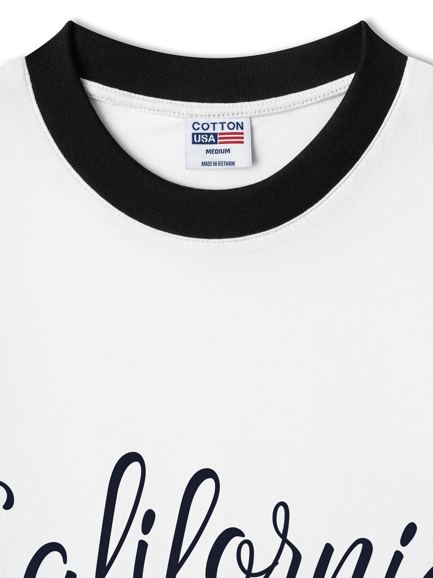 Áo Thun Ringer Relaxed Fit City Calofornia