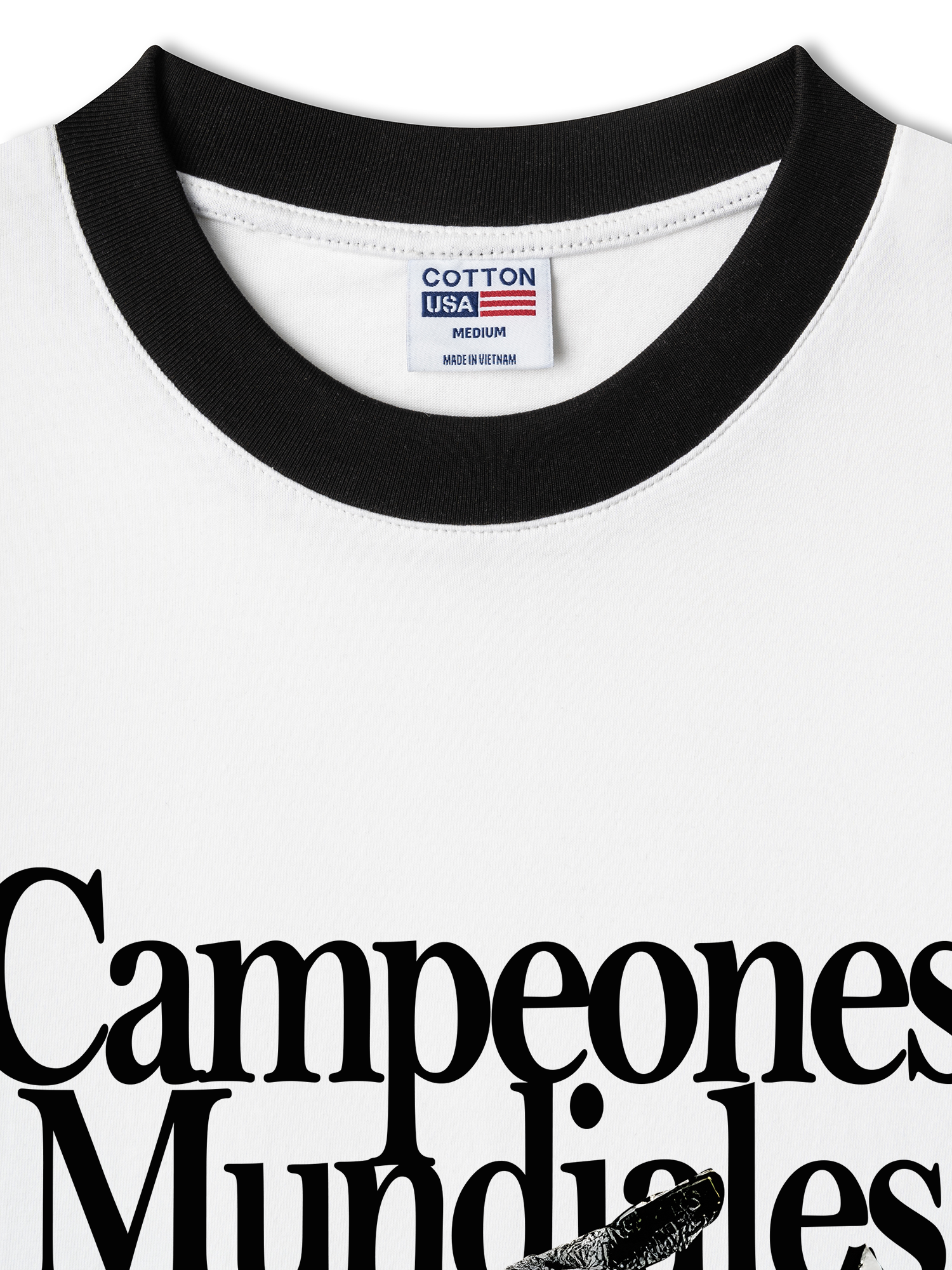 Áo Thun Ringer Relaxed Fit Soccer Campeones