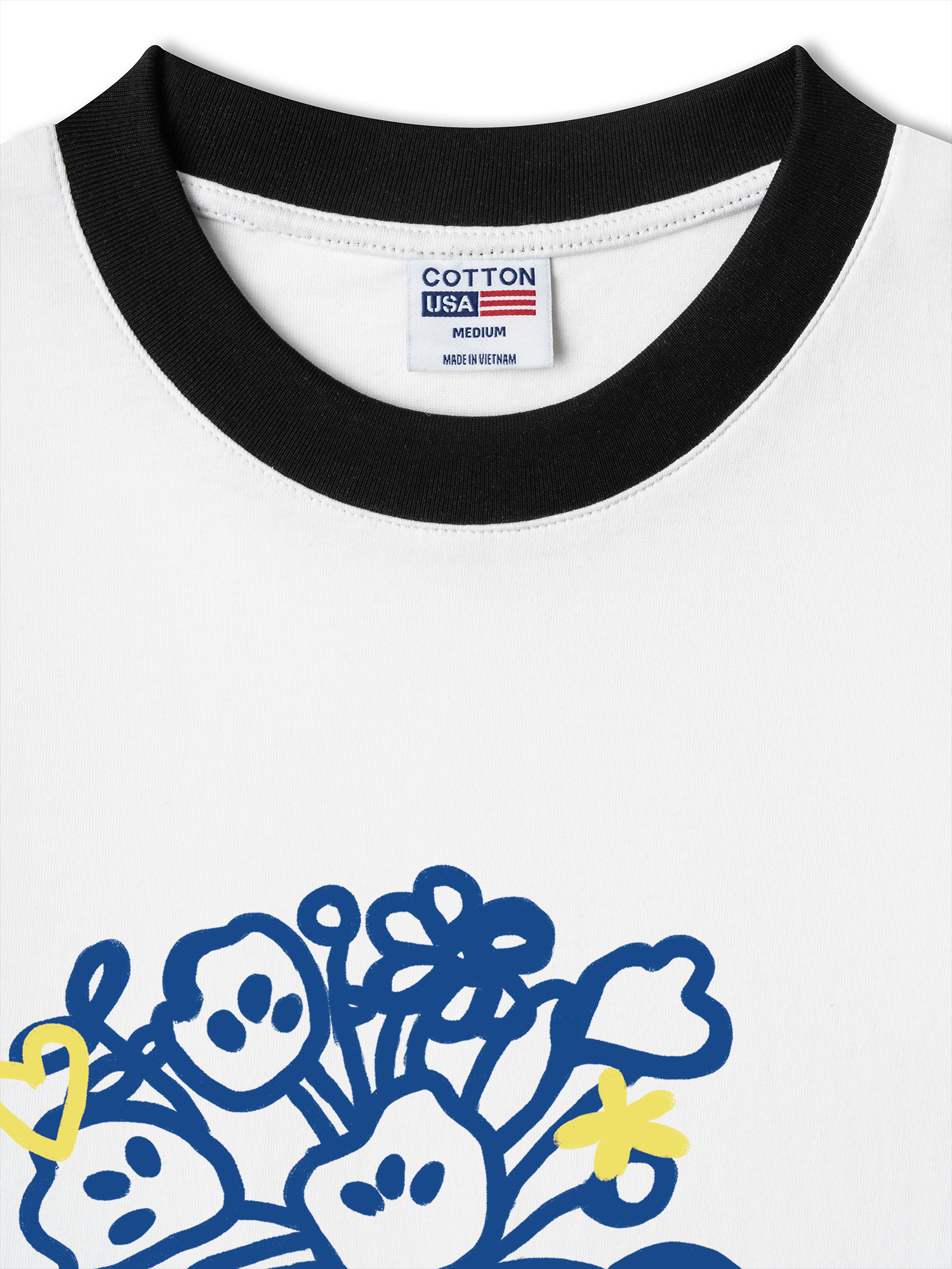 Áo Thun Ringer Relaxed Fit  Floral Day Sofinl