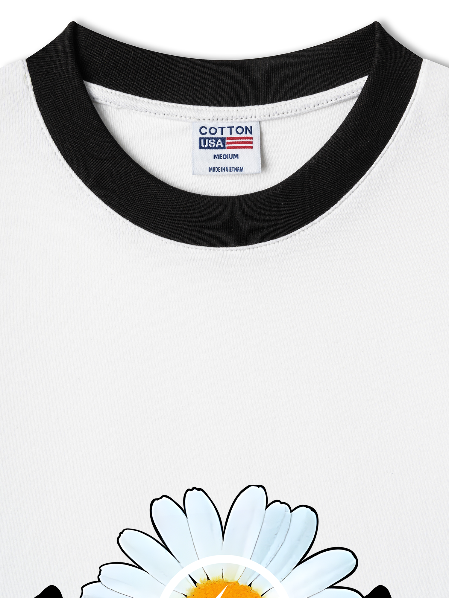 Áo Thun Ringer Relaxed Fit Floral One Of A Kind