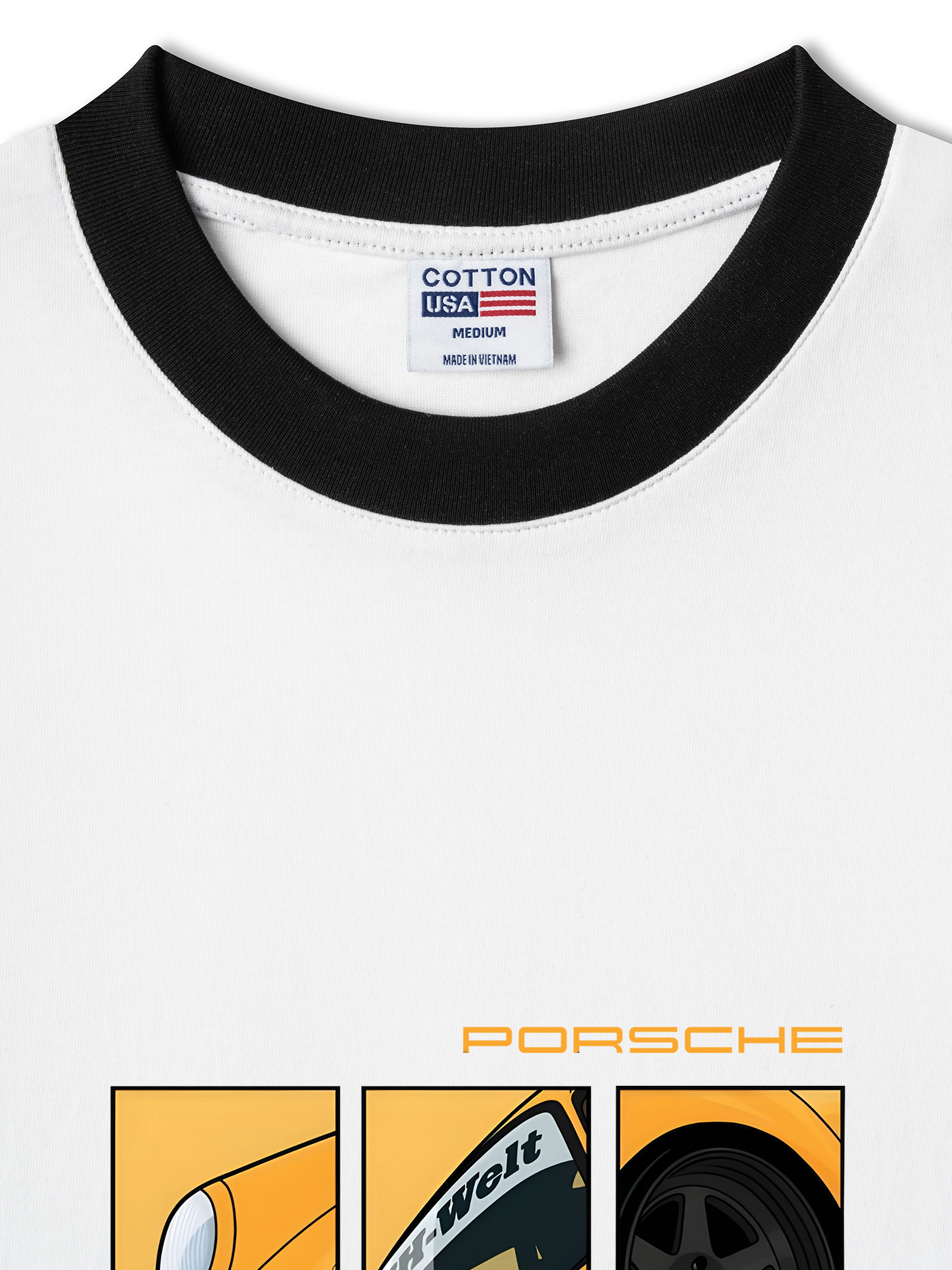 Áo Thun Ringer Relaxed Fit PORSCHE JH-Welt