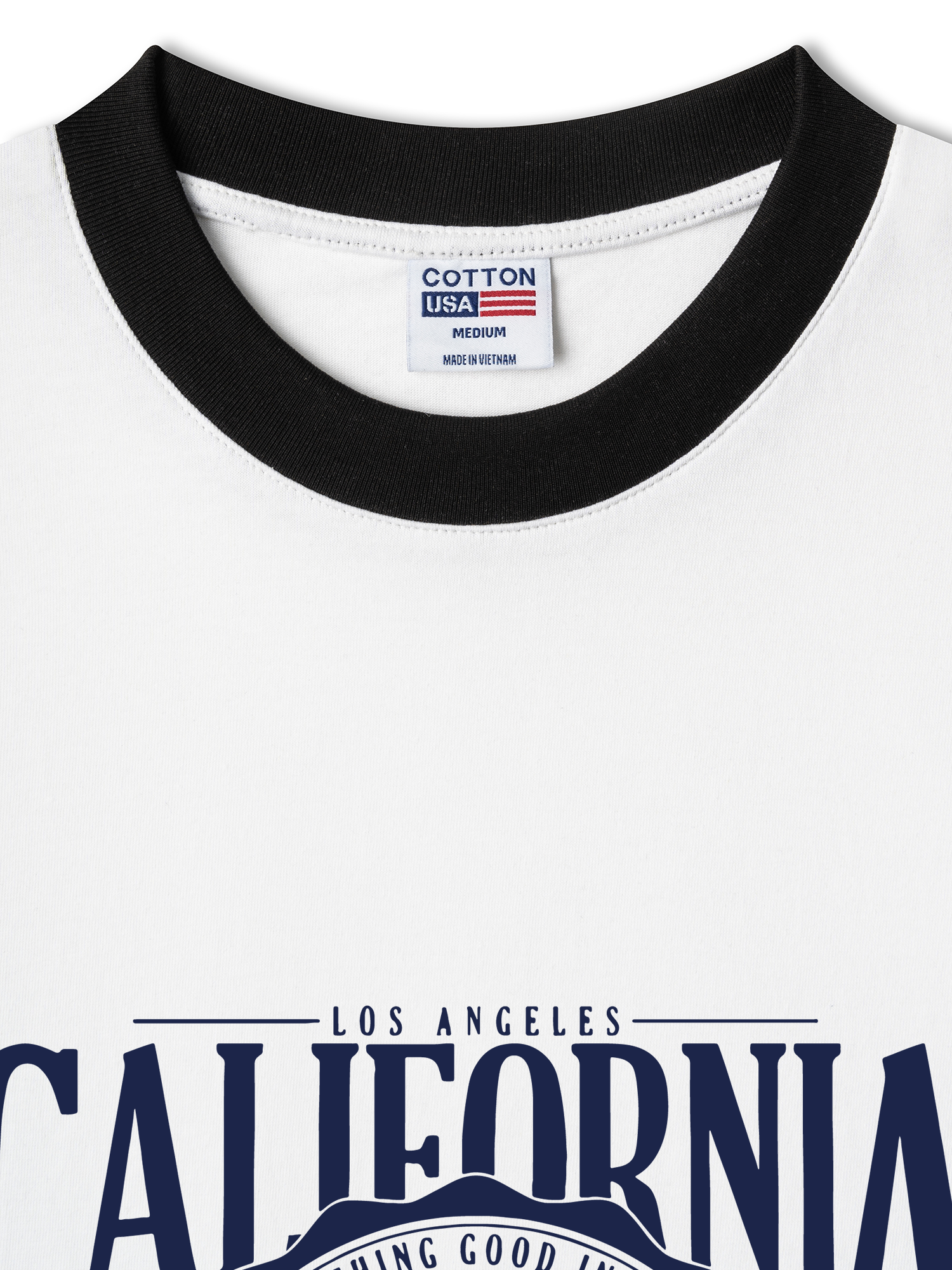 Áo Thun Ringer Relaxed Fit City Califonia