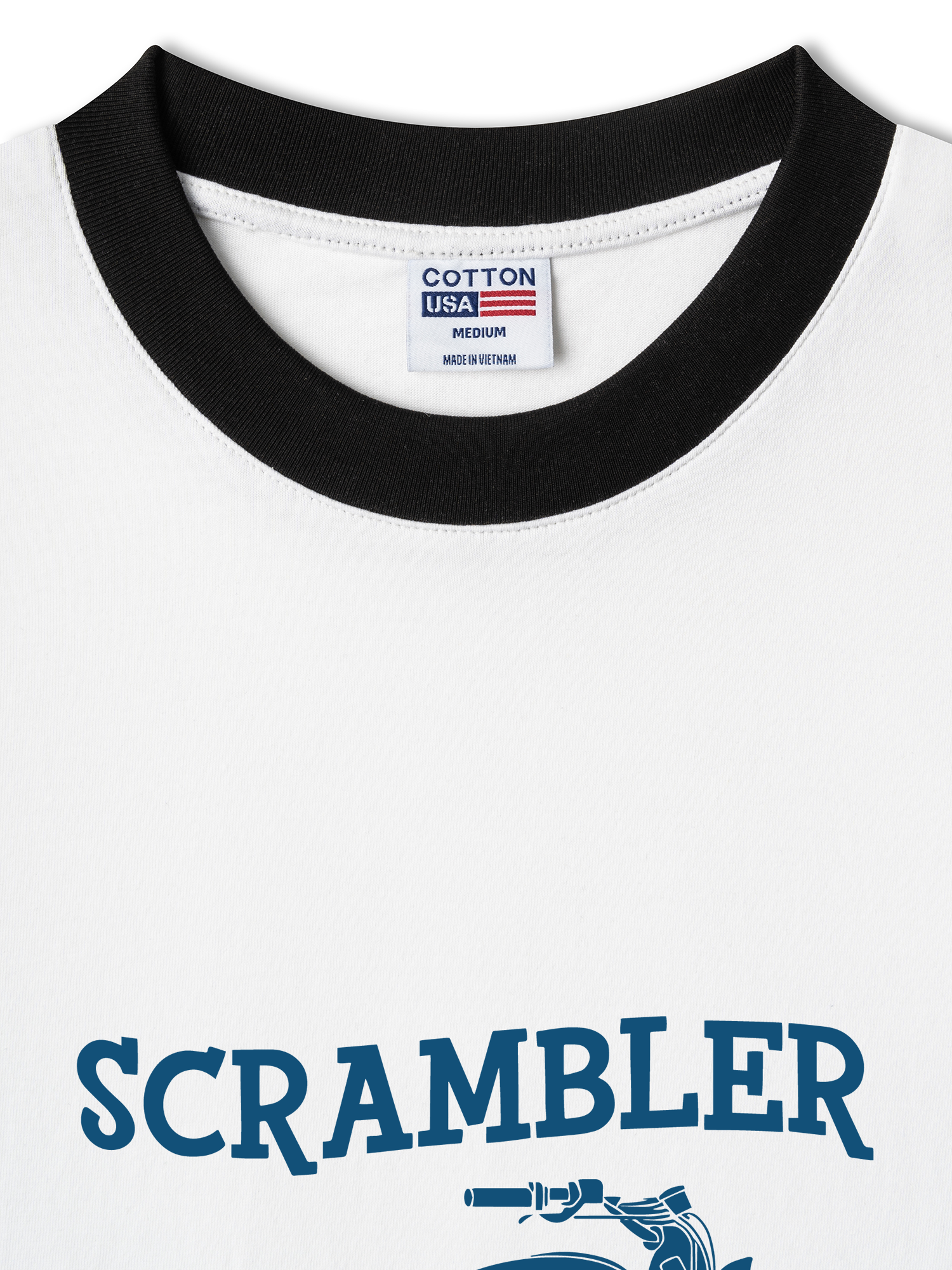 Áo Thun Ringer Relaxed Fit Scrambler Spirit