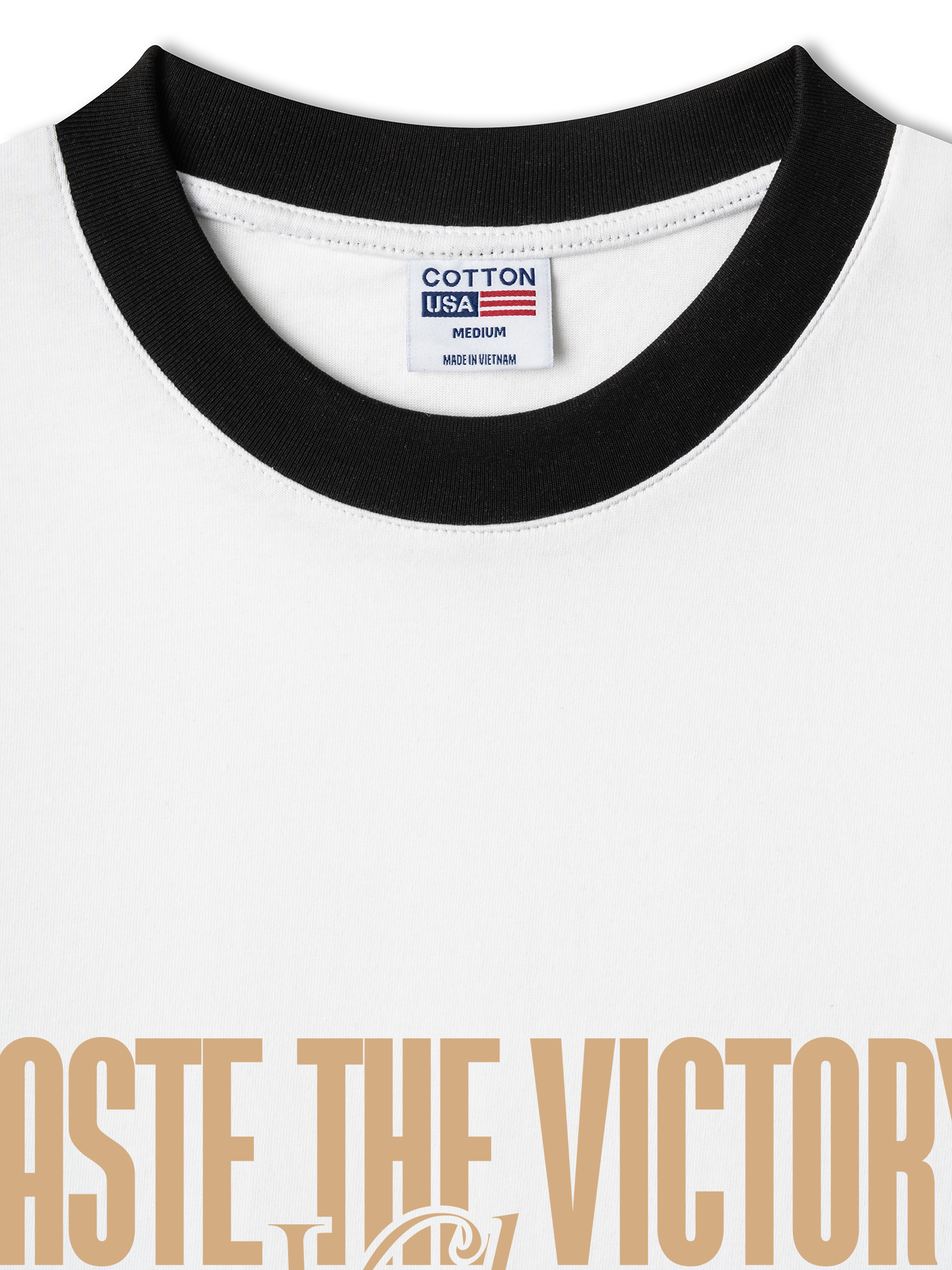 Áo Thun Ringer Relaxed Fit Champions Taste The Victory