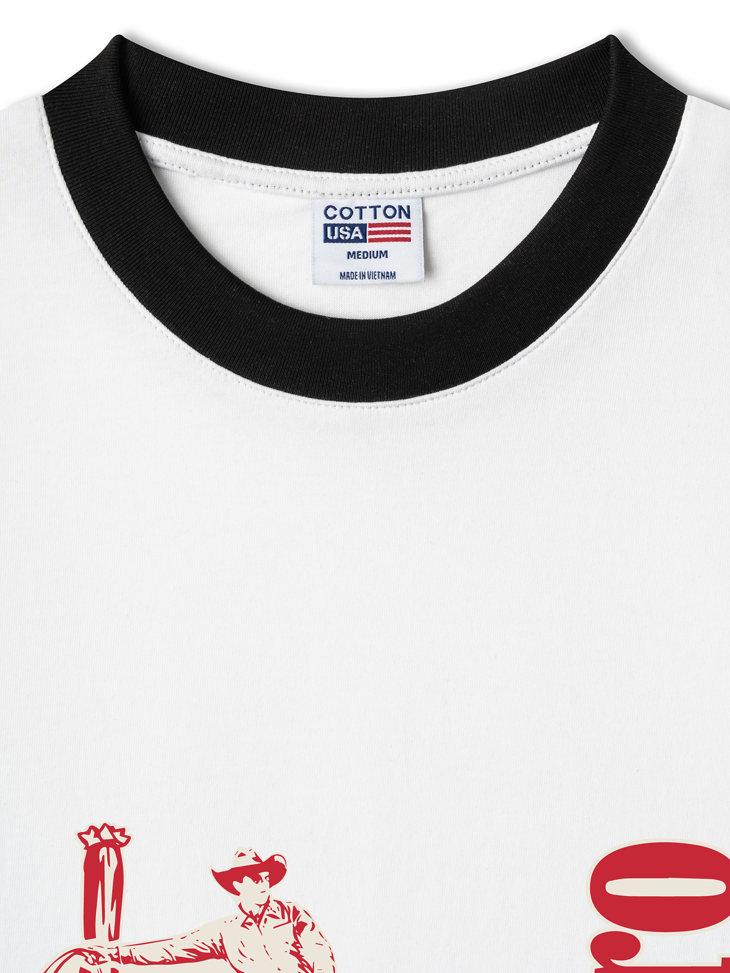 Áo Thun Ringer Relaxed Fit Marlboro High Noon