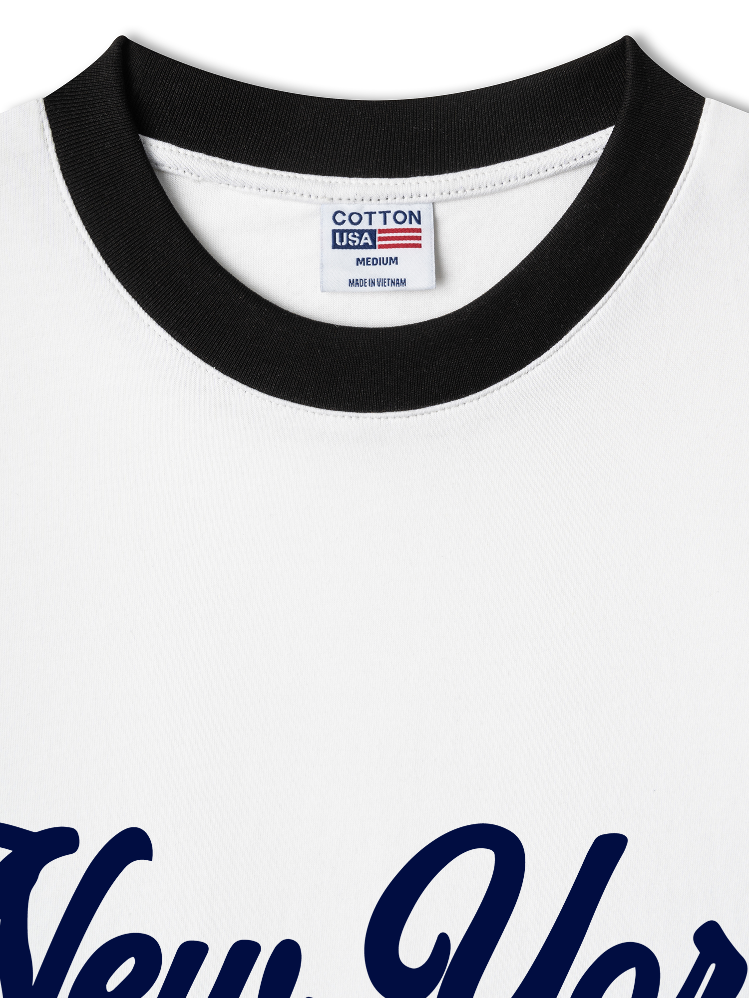 Áo Thun Ringer Relaxed Fit USA New York City