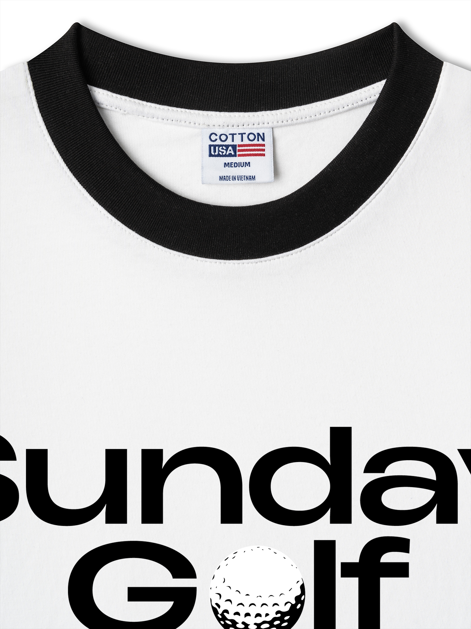 Áo Thun Ringer Relaxed Fit Golf Sunday Club