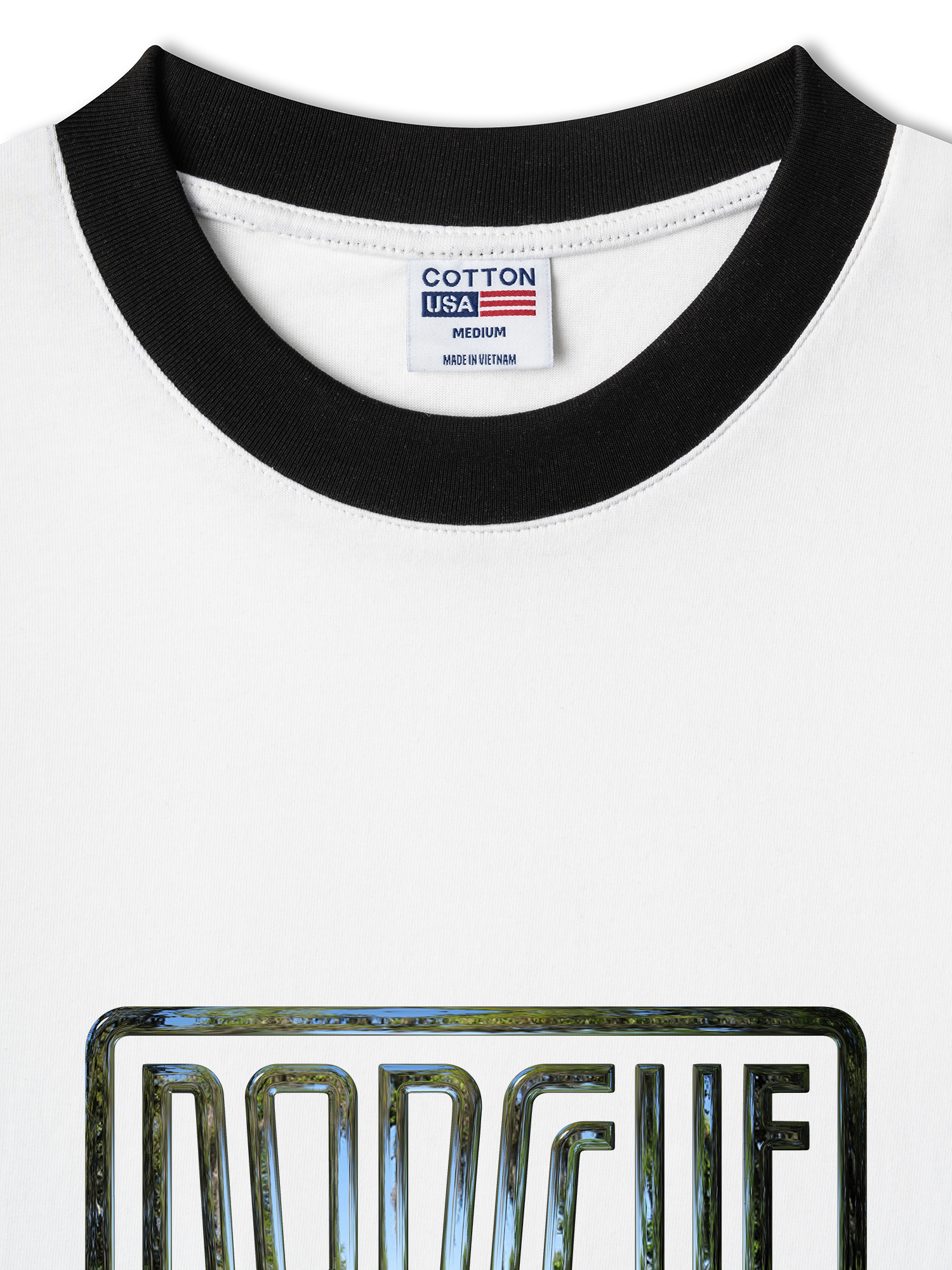 Áo Thun Ringer Relaxed Fit Porsche Chrome Sign