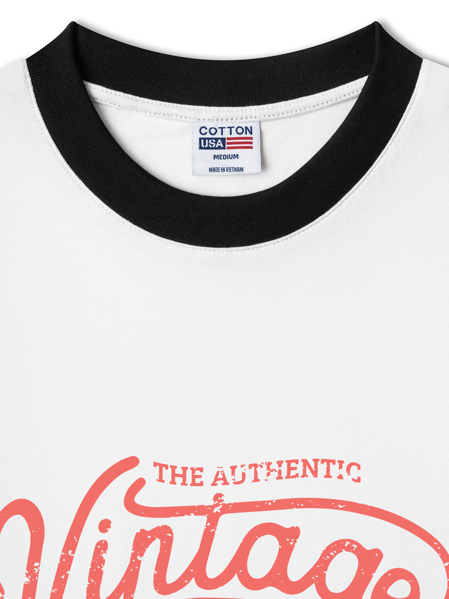 Áo Thun Ringer Relaxed Fit The Authenic Motorcycle