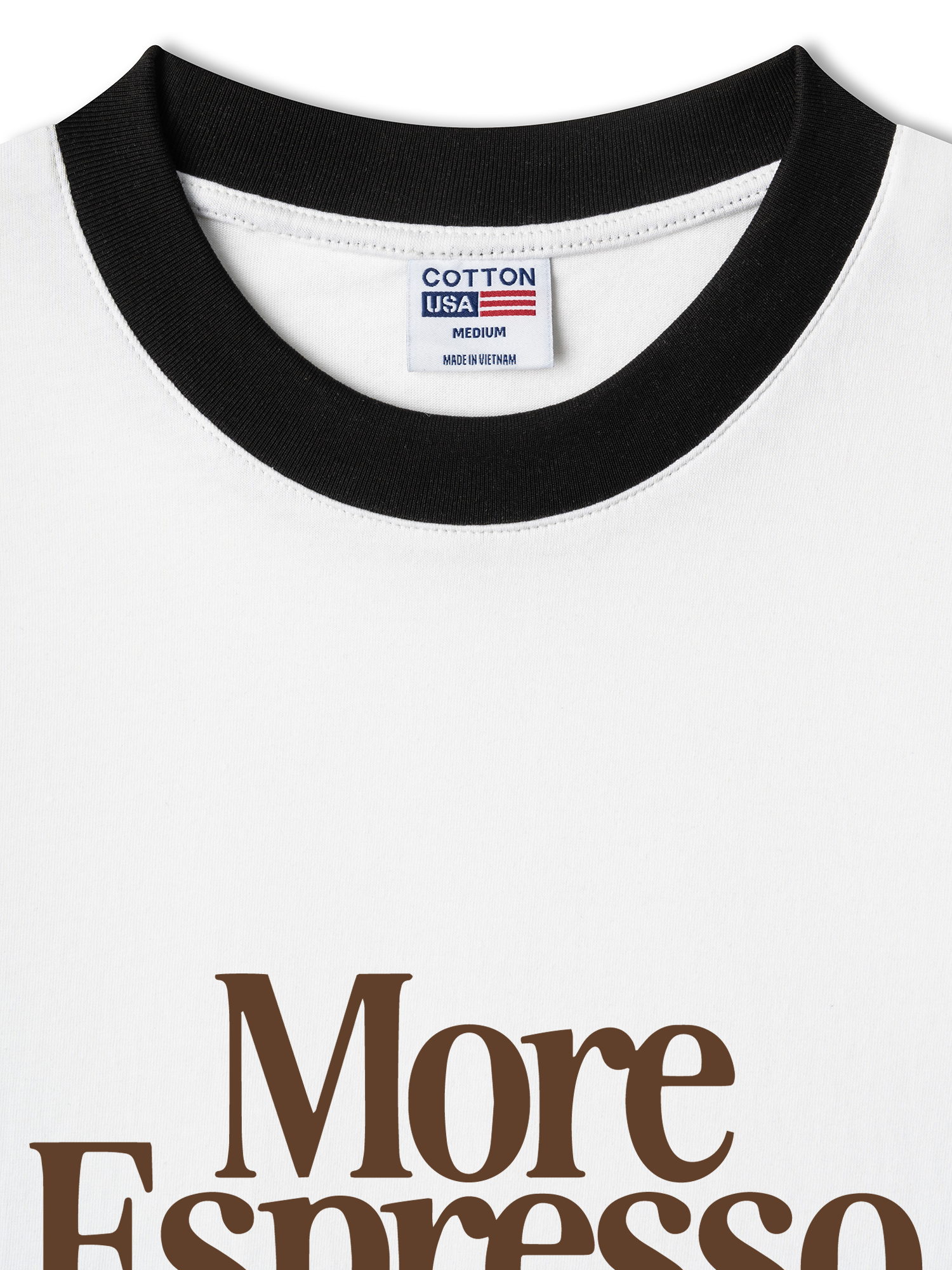 Áo Thun Ringer Relaxed Fit More Espresso