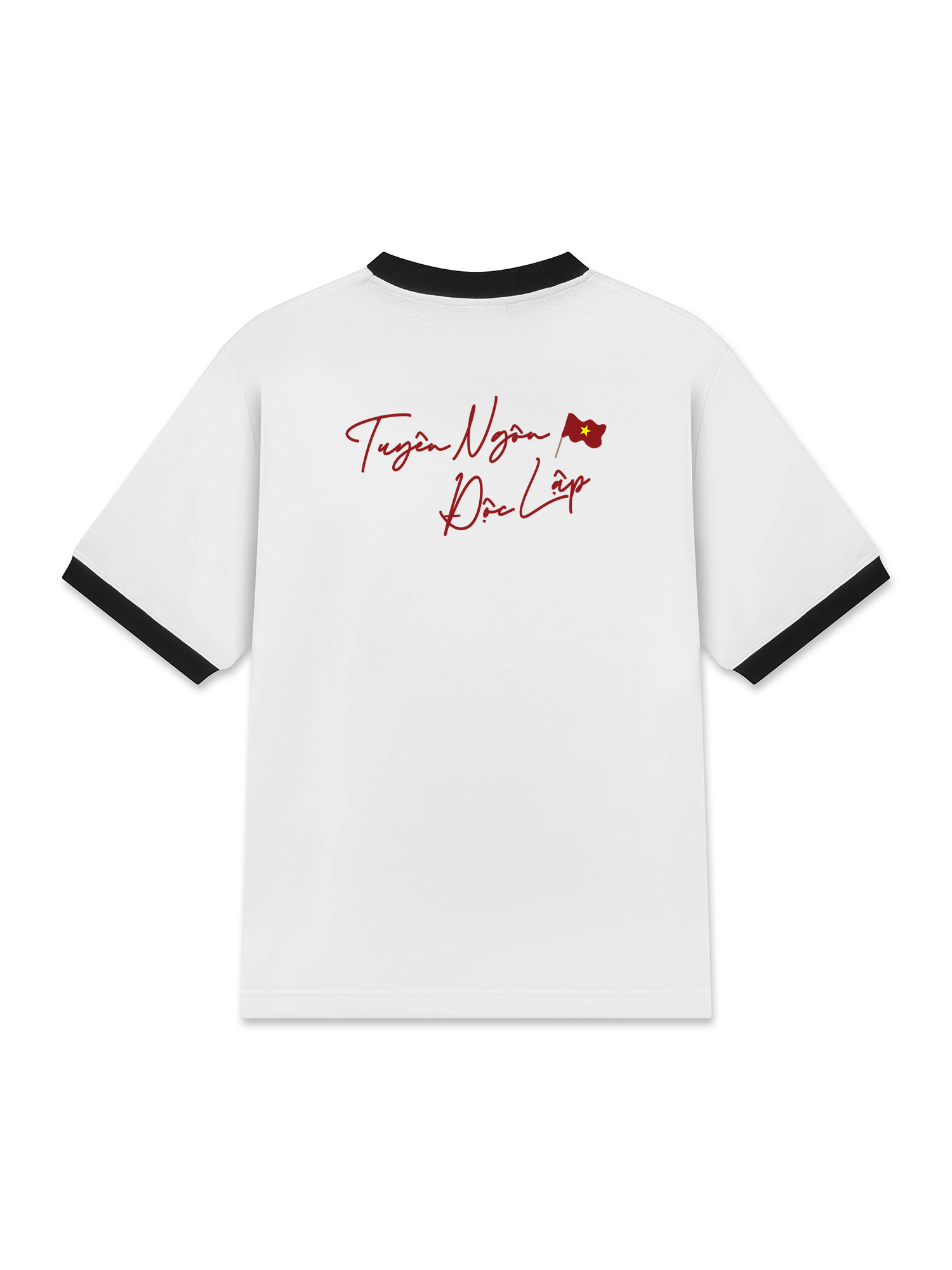 Áo Thun Ringer Relaxed Fit Tuyên Ngôn Độc Lập