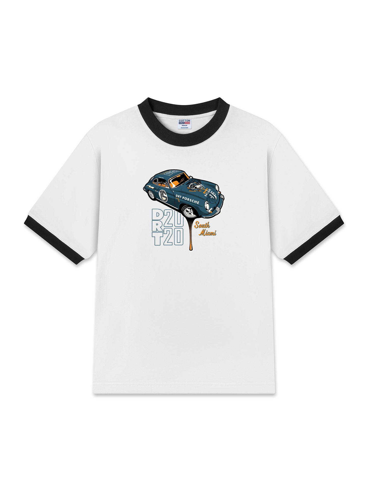 Áo Thun Ringer Relaxed Fit PORSCHE DRT