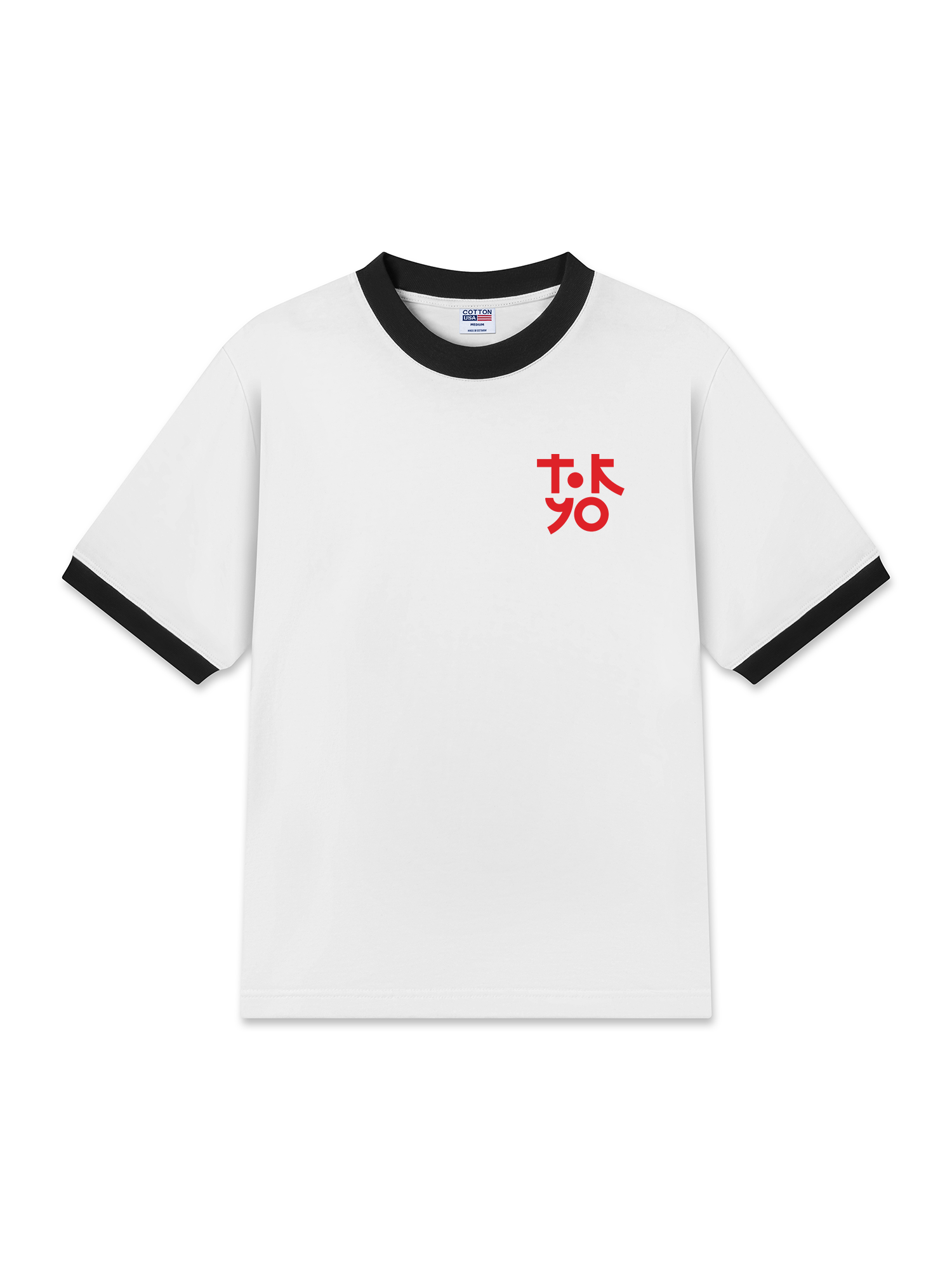 Áo Thun Ringer Relaxed Fit City Tokyo