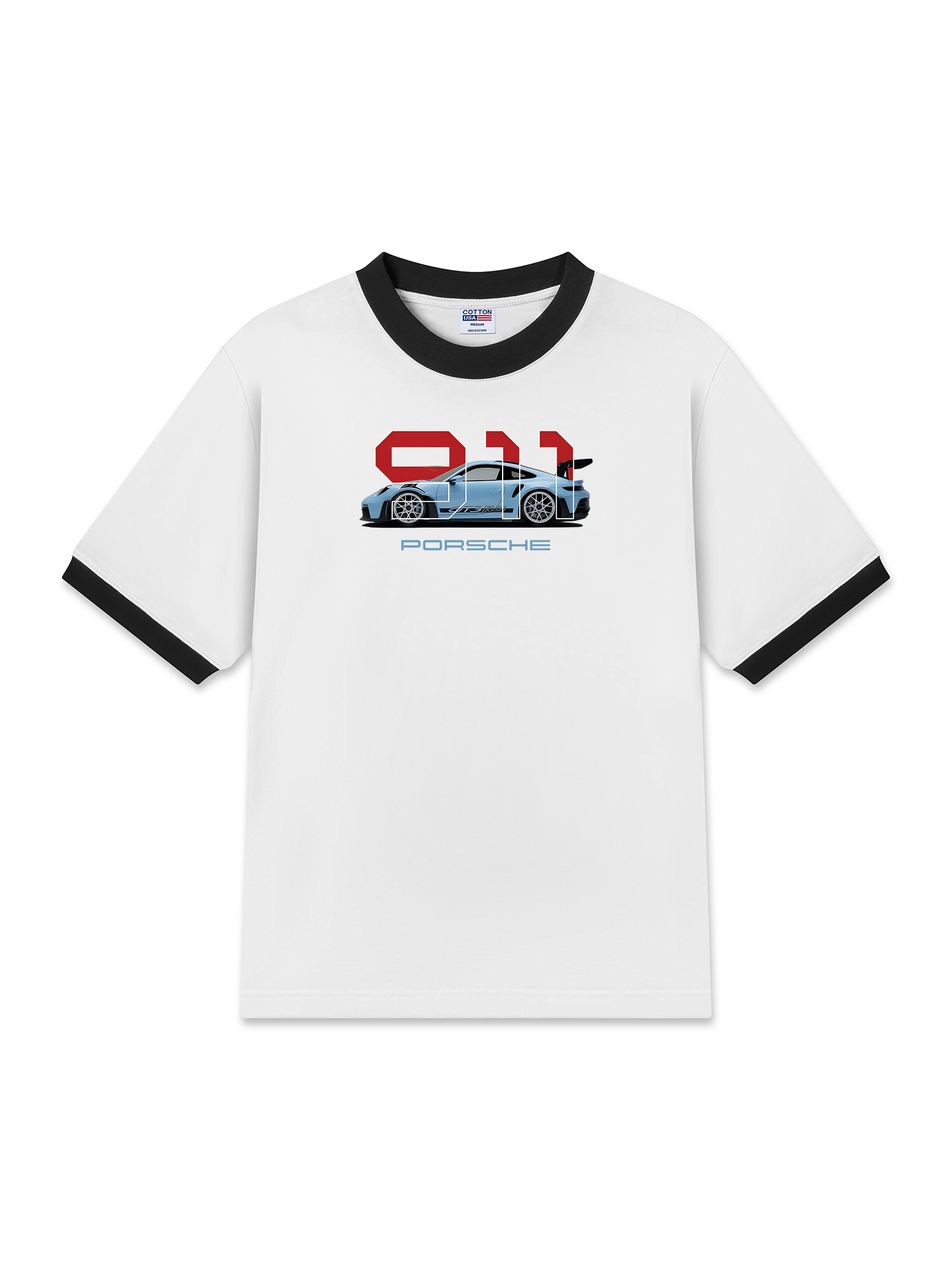 Áo Thun Ringer Relaxed Fit 911 GT3R5