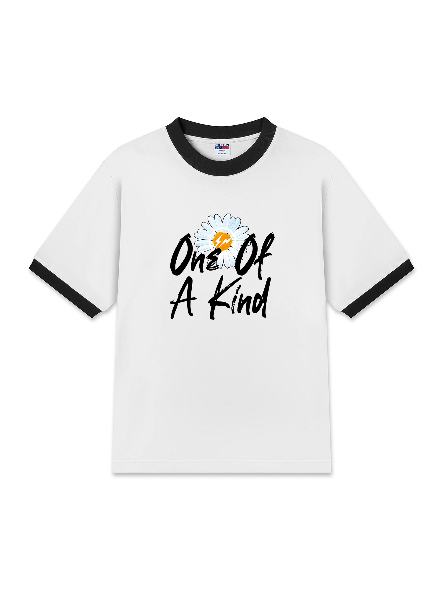 Áo Thun Ringer Relaxed Fit Floral One Of A Kind