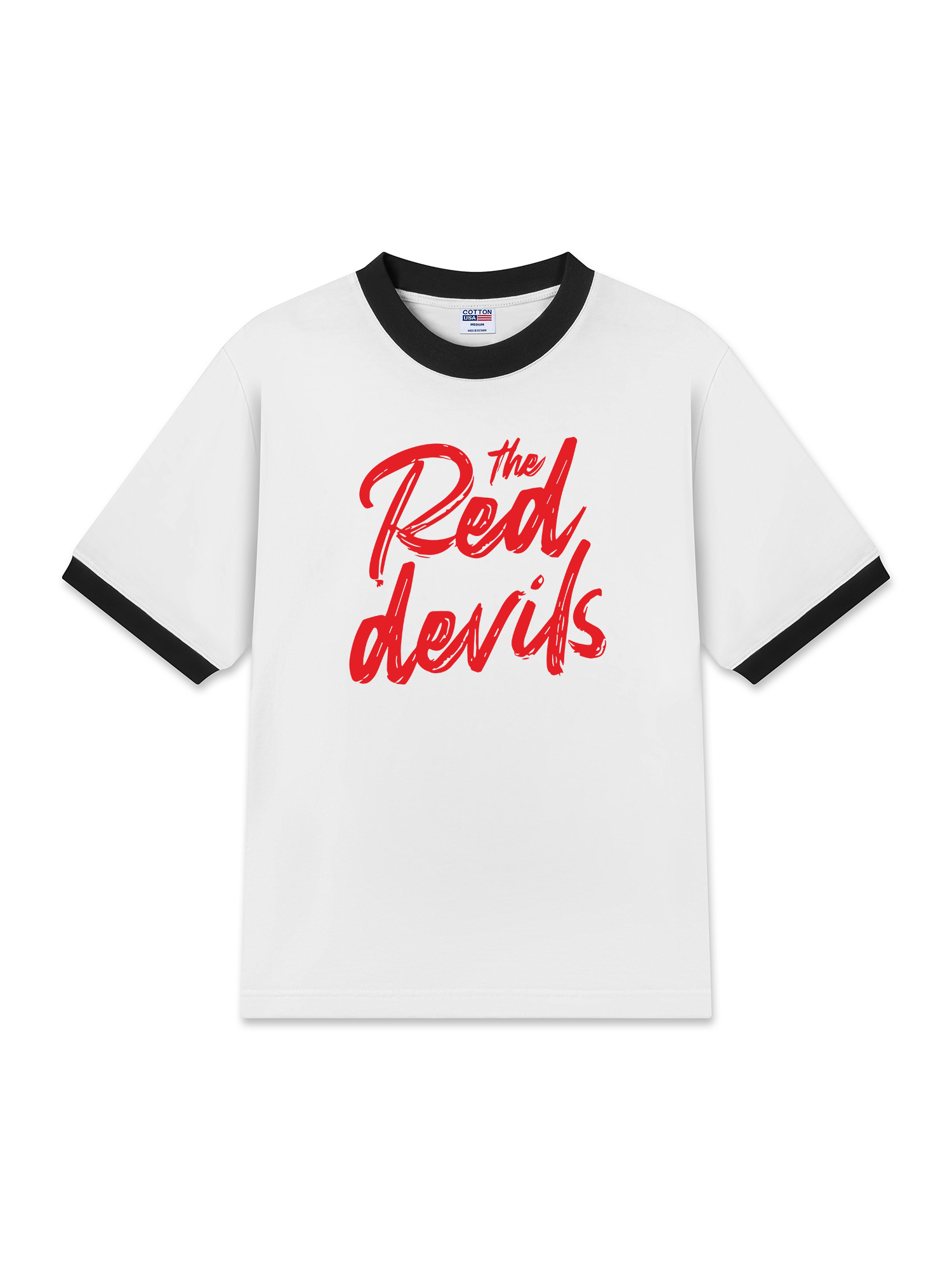 Áo Thun Ringer Relaxed Fit The Red Devils