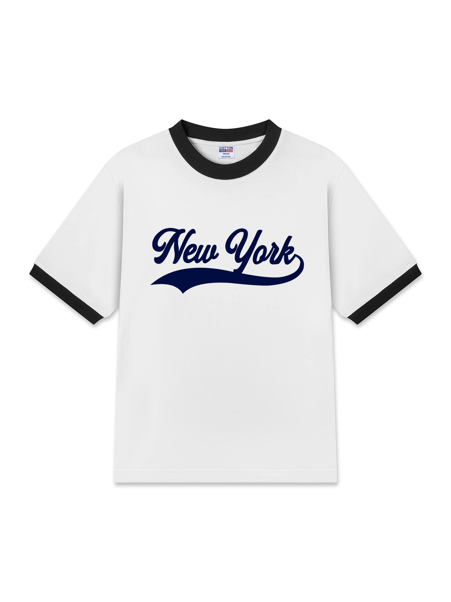 Áo Thun Ringer Relaxed Fit USA New York City