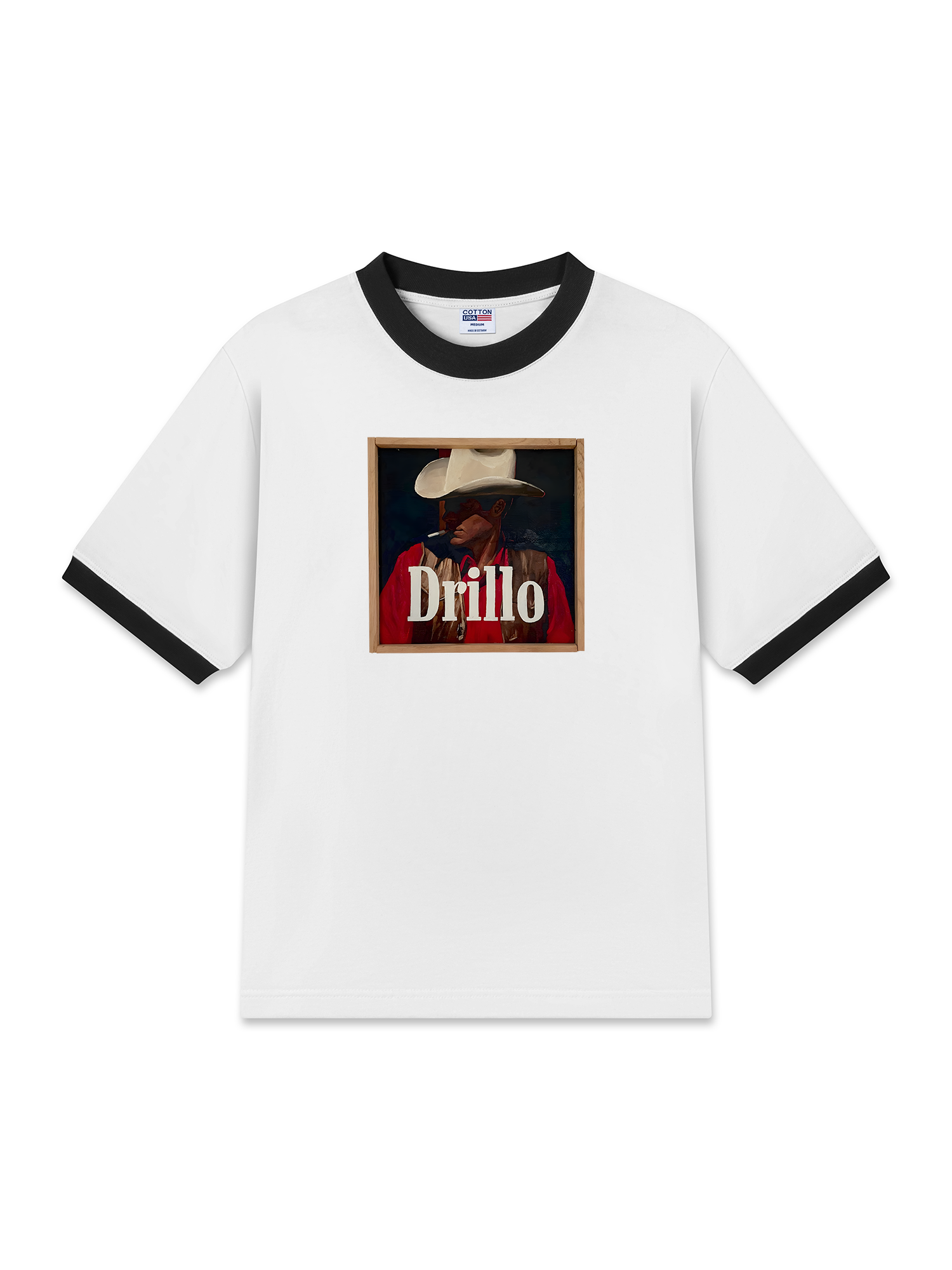 Áo Thun Ringer Relaxed Fit Marlboro Drillo