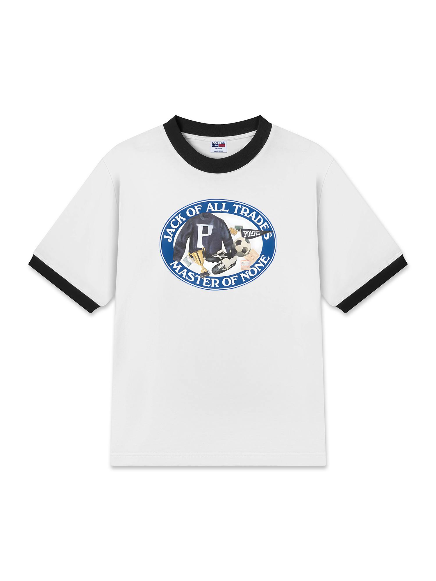 Áo Thun Ringer Relaxed Fit Soccer Master Of None