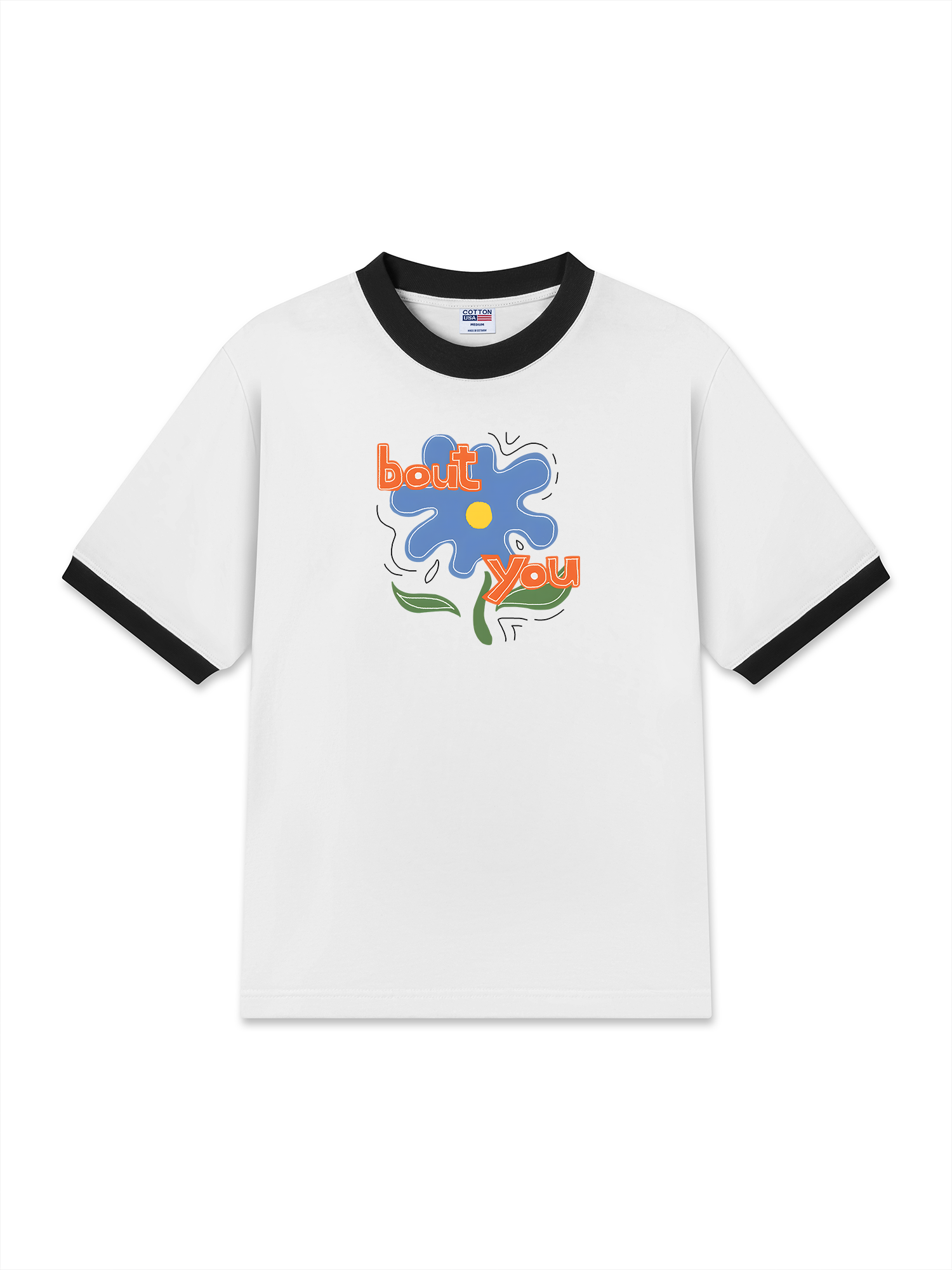 Áo Thun Ringer Relaxed Fit Bout You