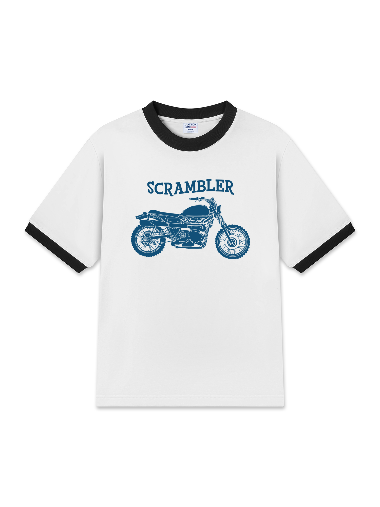 Áo Thun Ringer Relaxed Fit Scrambler Spirit