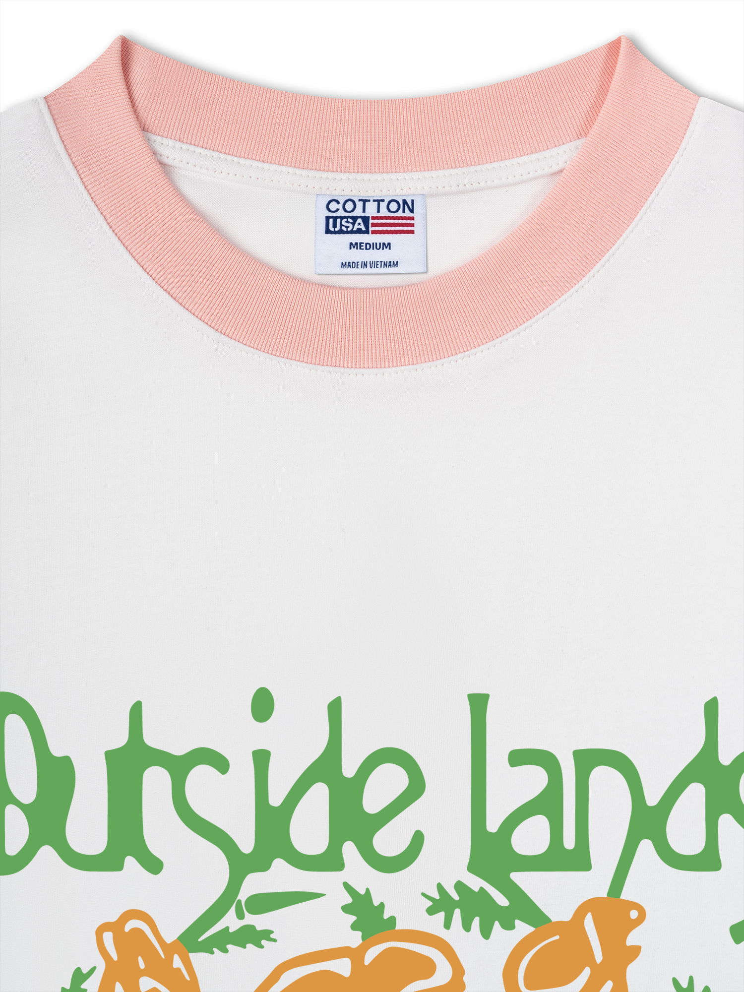 Áo Thun Ringer Relaxed Fit Floral Outside Lands