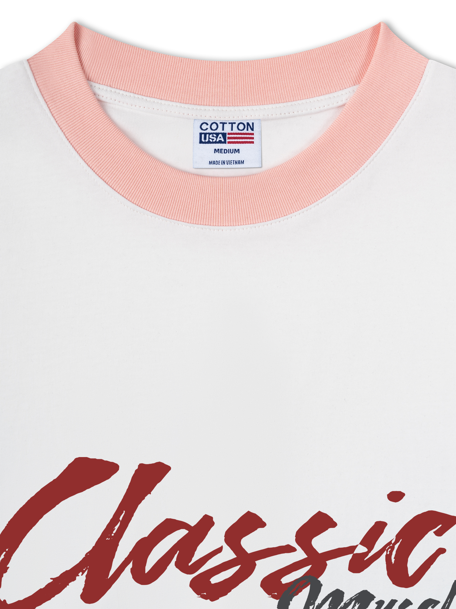 Áo Thun Ringer Relaxed Fit Mustang Classic Muscle