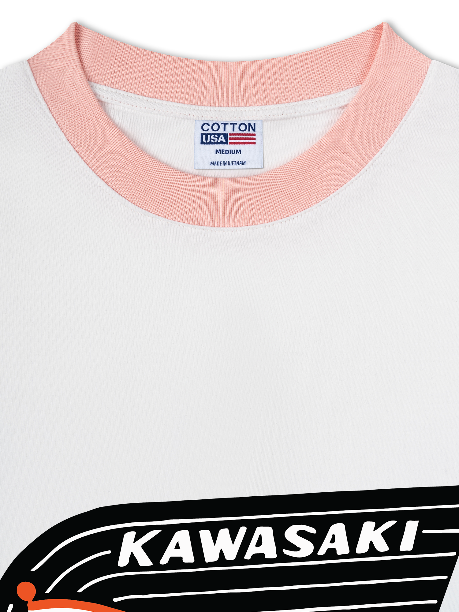 Áo Thun Ringer Relaxed Fit Kawasaki Spirit