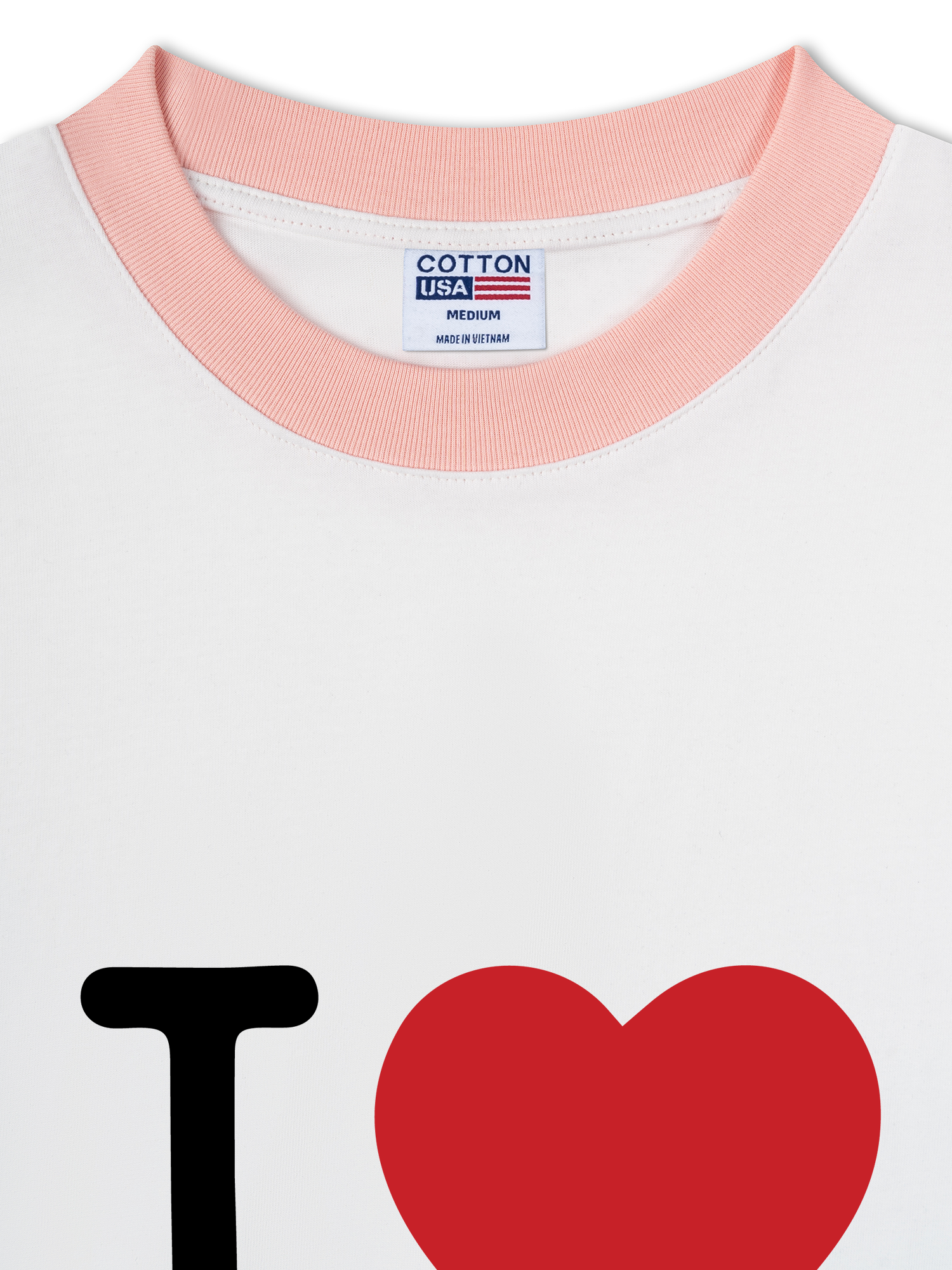 Áo Thun Ringer Relaxed Fit City I love NY