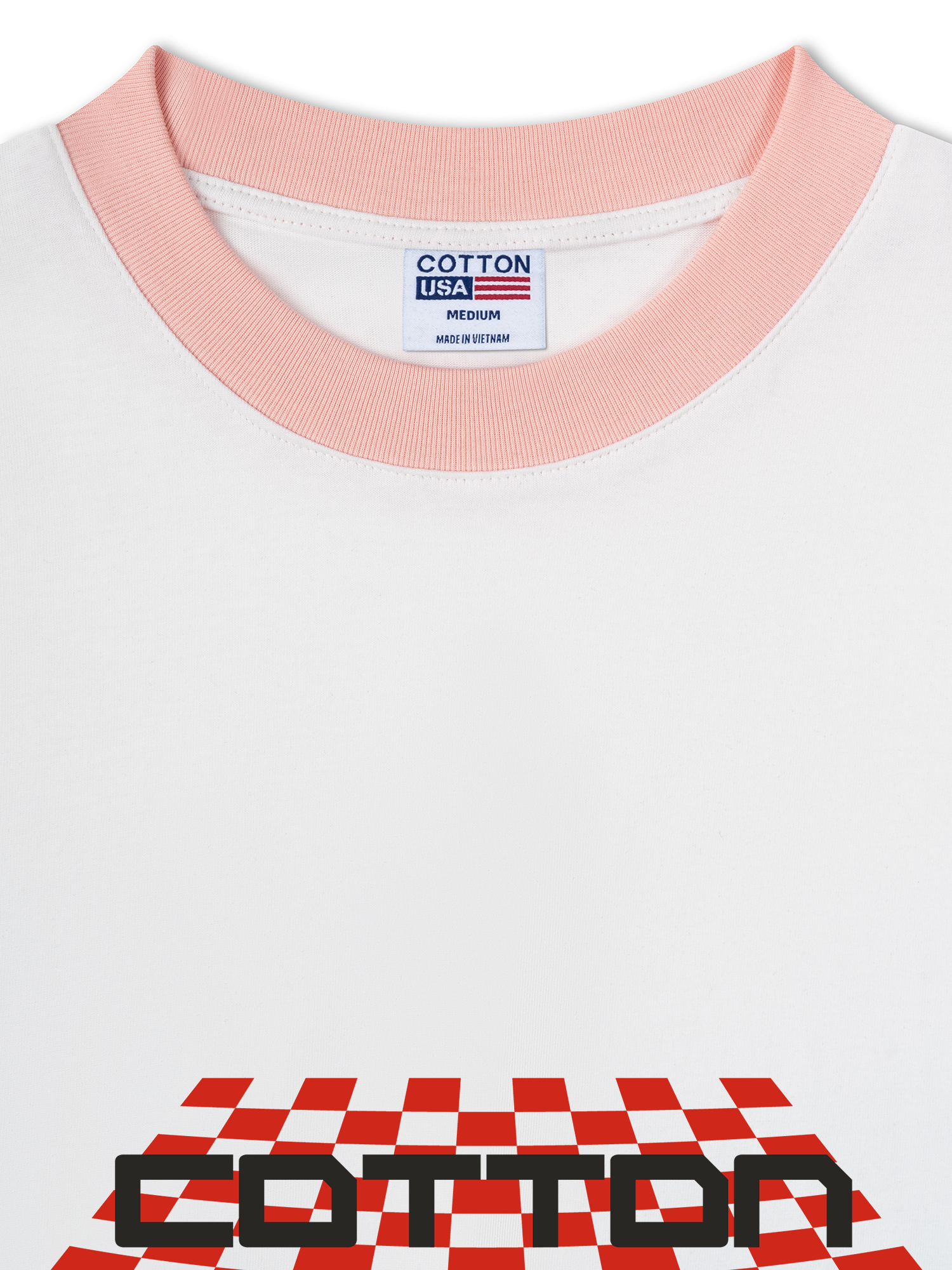 Áo Thun Ringer Relaxed Fit USA New Culture