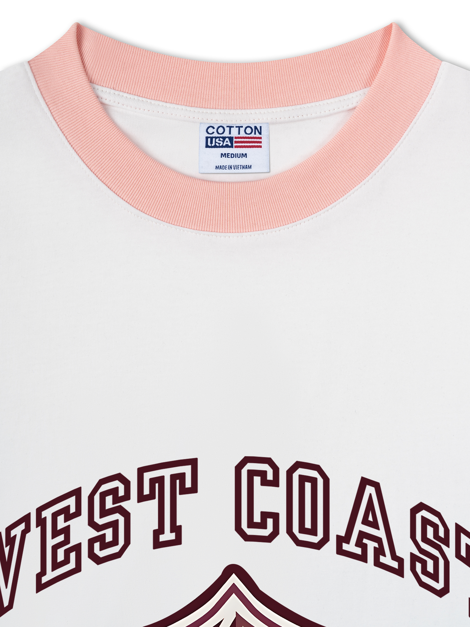 Áo Thun Ringer Relaxed Fit City WestCoast