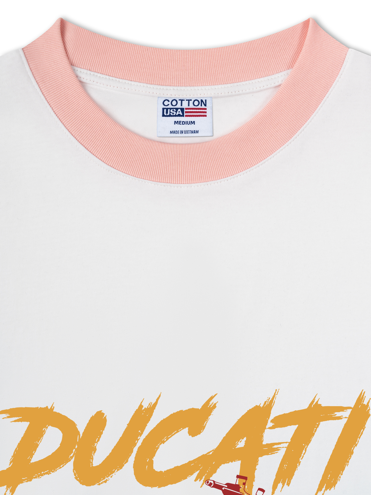 Áo Thun Ringer Relaxed Fit Ducati Spirit