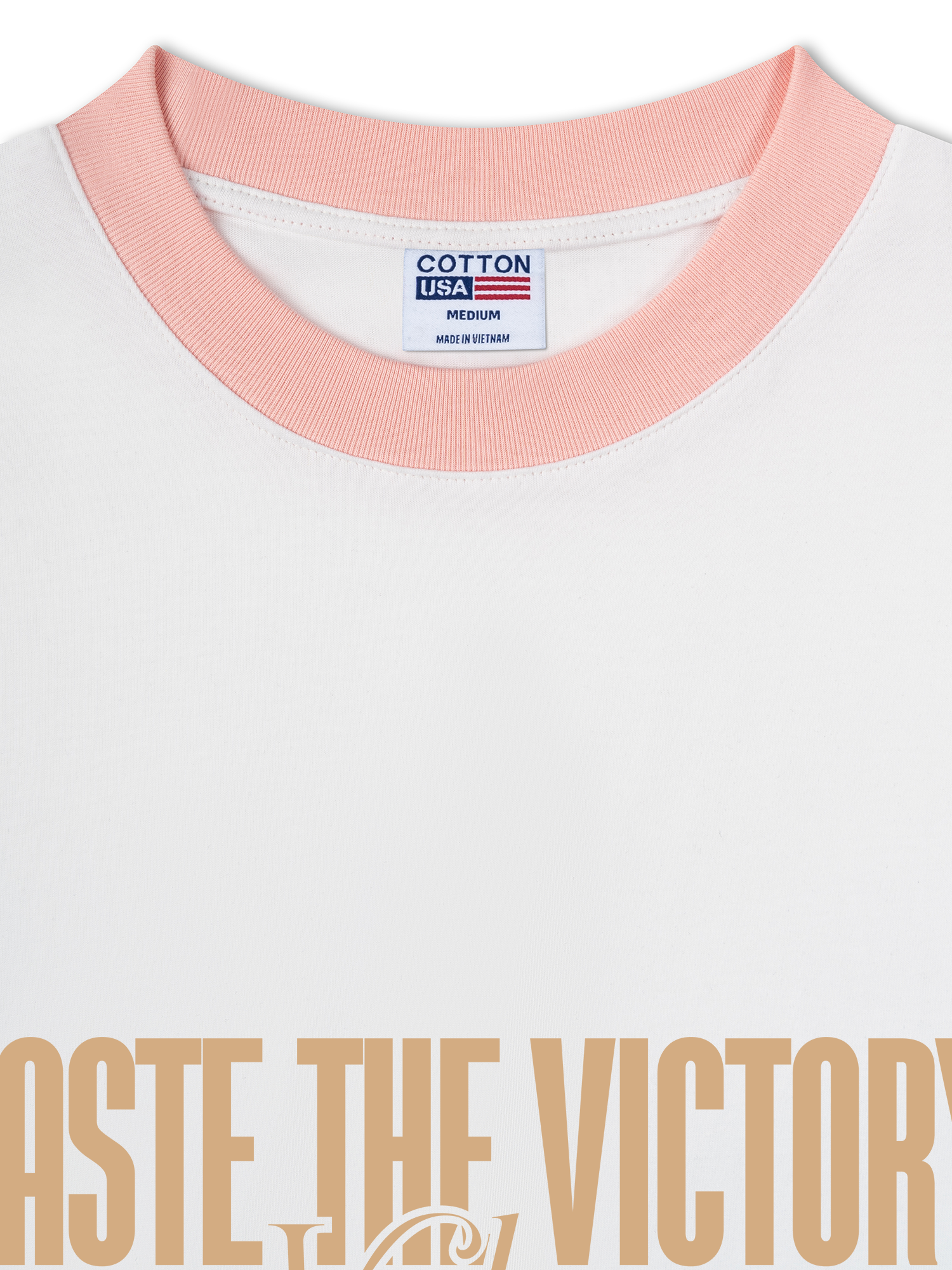 Áo Thun Ringer Relaxed Fit Champions Taste The Victory