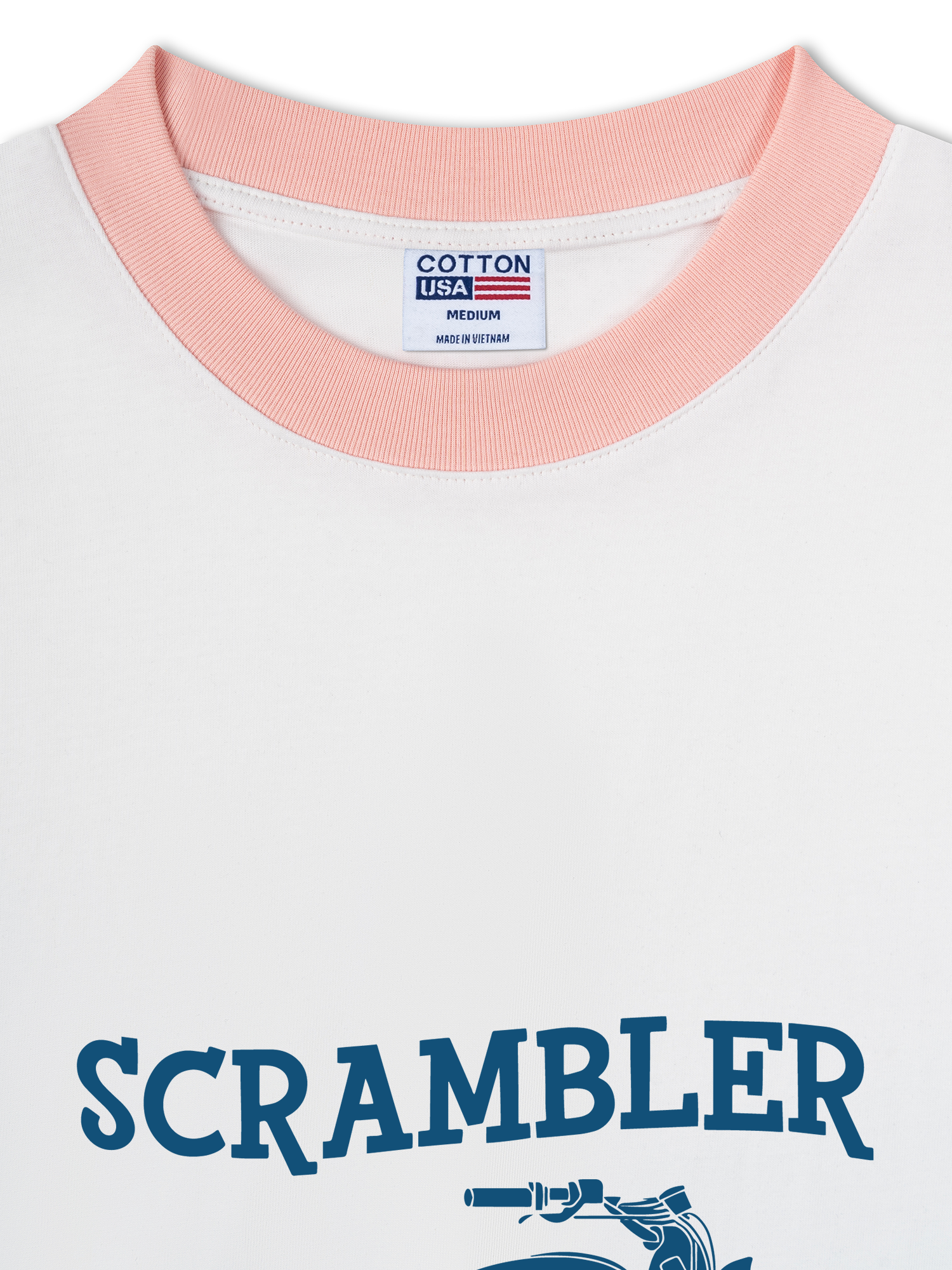 Áo Thun Ringer Relaxed Fit Scrambler Spirit