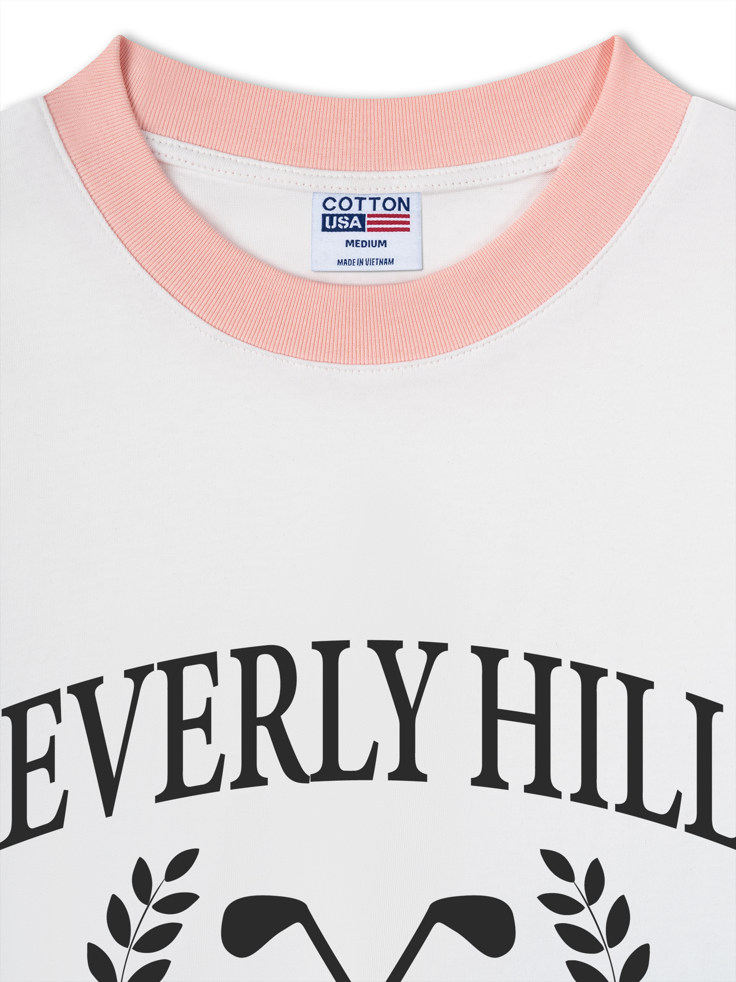 Áo Thun Ringer Relaxed Fit Golf Beverly Hills