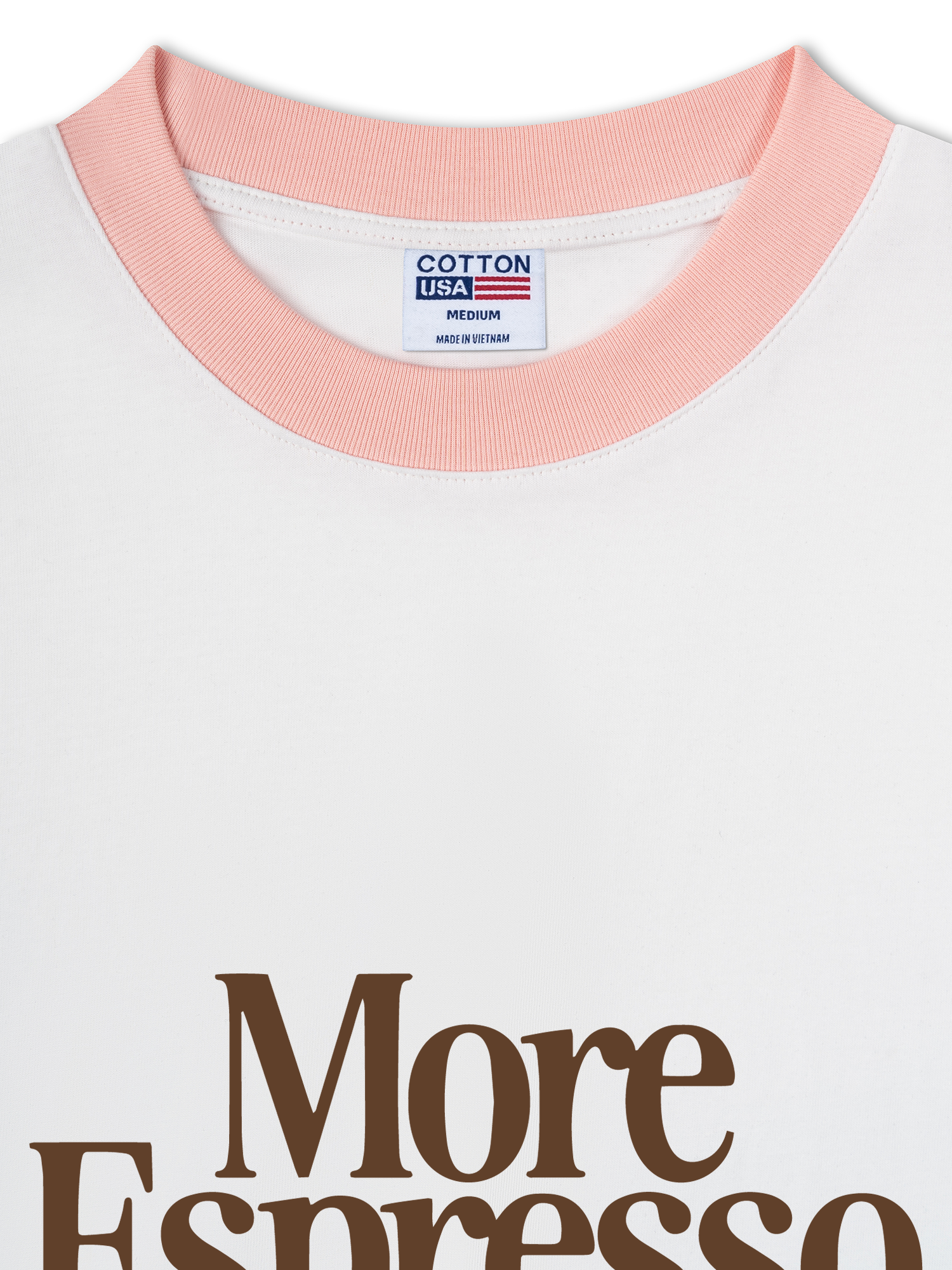 Áo Thun Ringer Relaxed Fit More Espresso