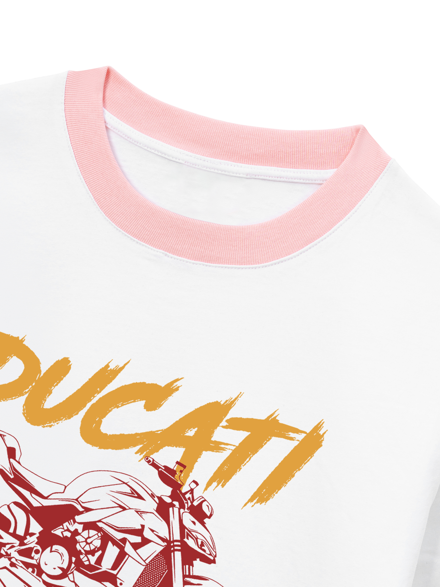 Áo Thun Ringer Relaxed Fit Ducati Spirit