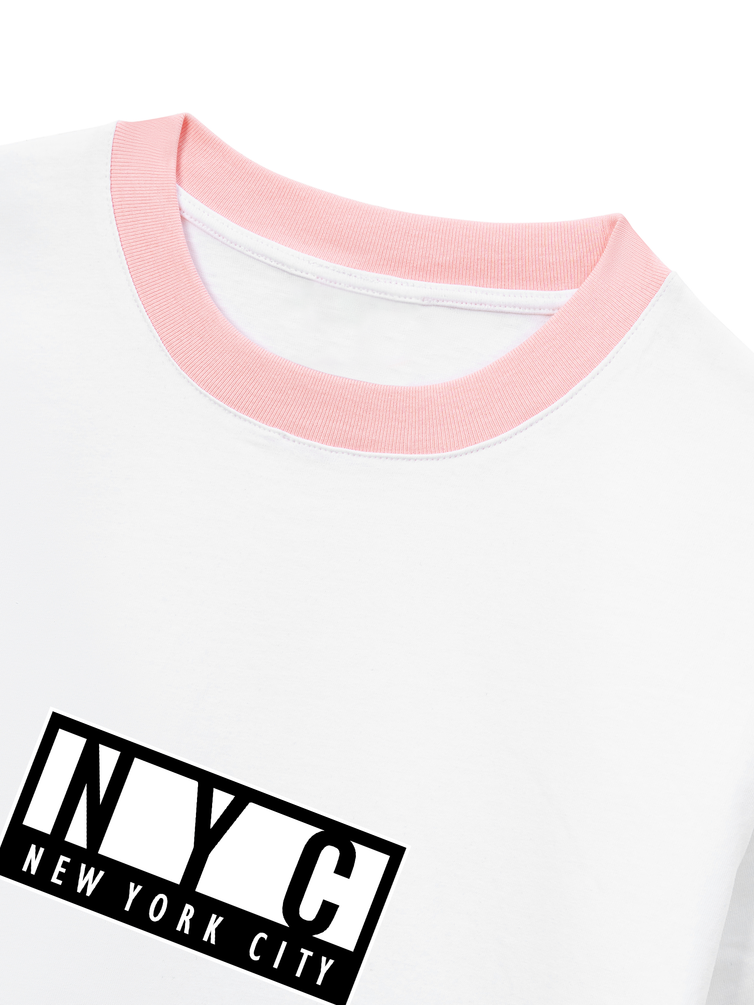 Áo Thun Ringer Relaxed Fit City NYC