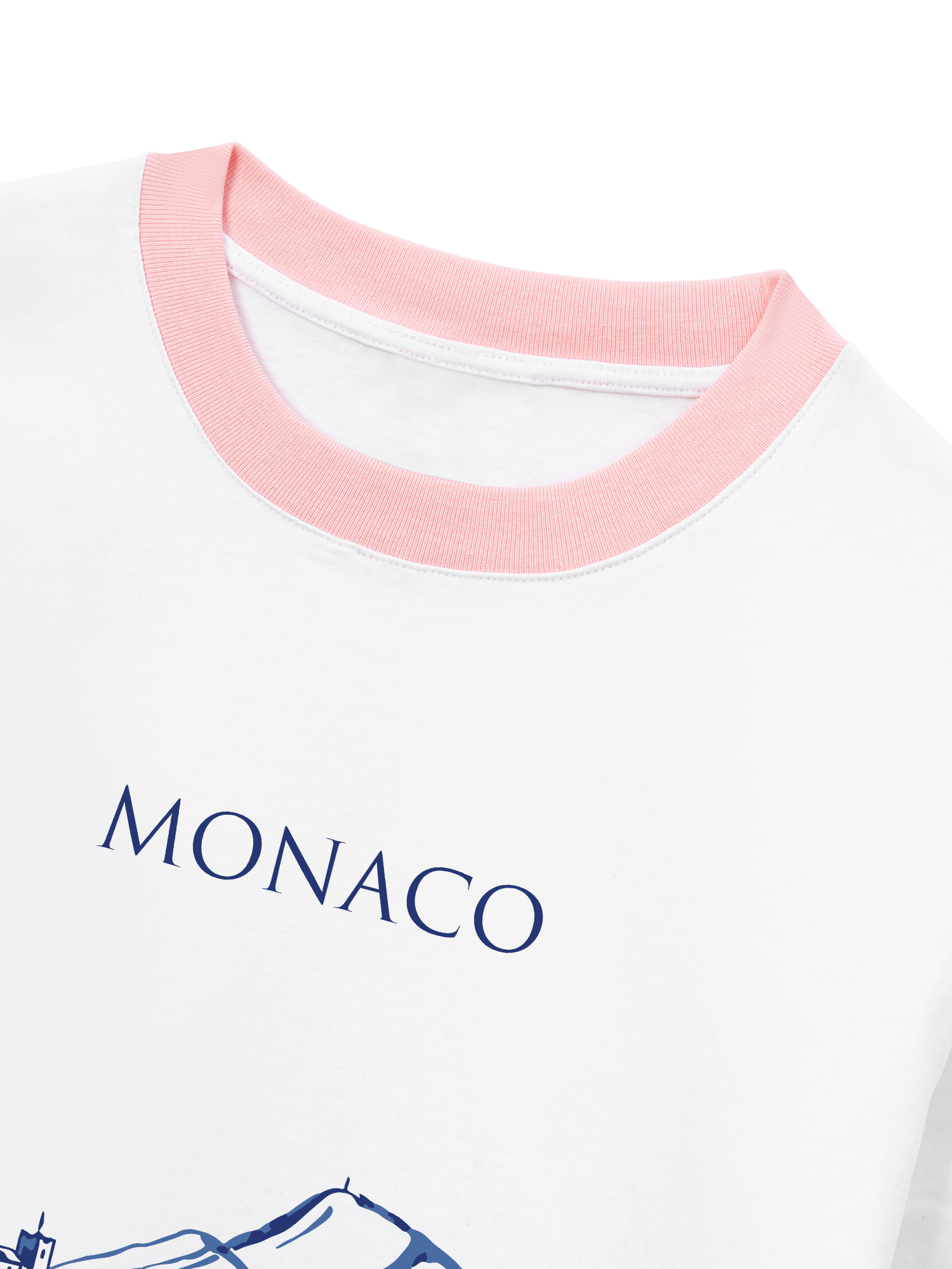 Áo Thun Ringer Relaxed Fit City Monaco