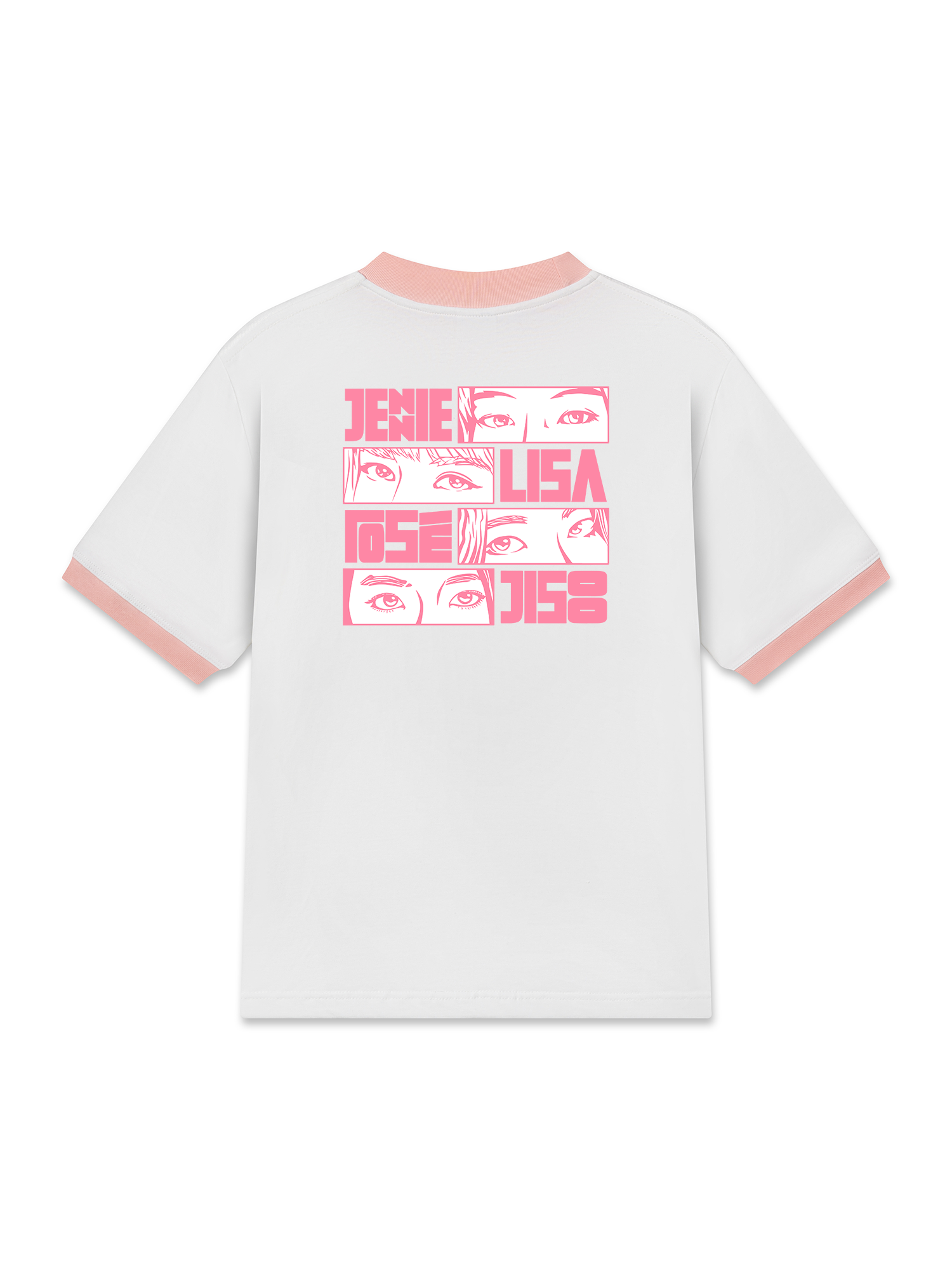 Áo Thun Ringer Relaxed Fit Idols Team Up