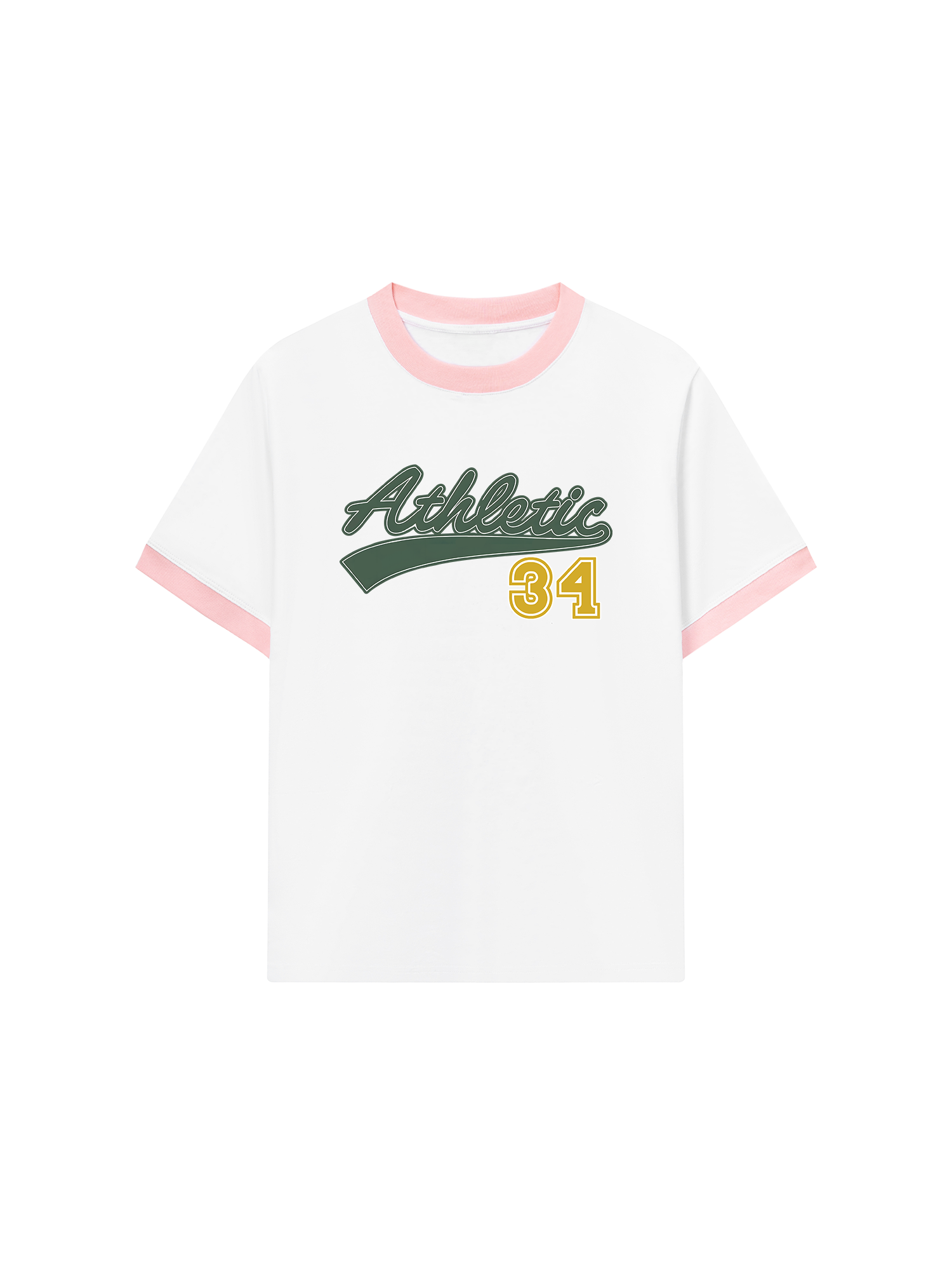Áo Thun Ringer Relaxed Fit City Athletic