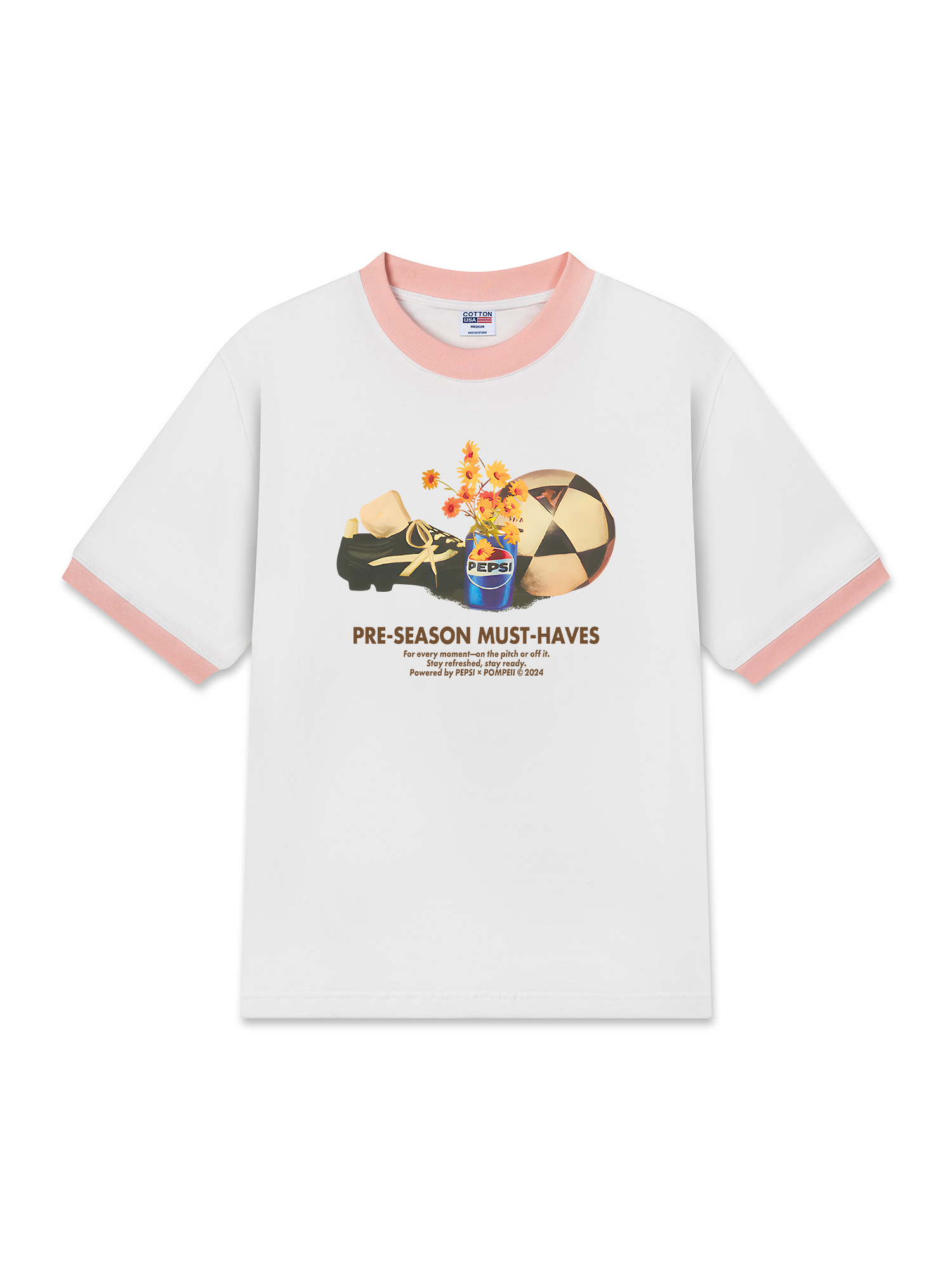 Áo Thun Ringer Relaxed Fit Soccer Must have