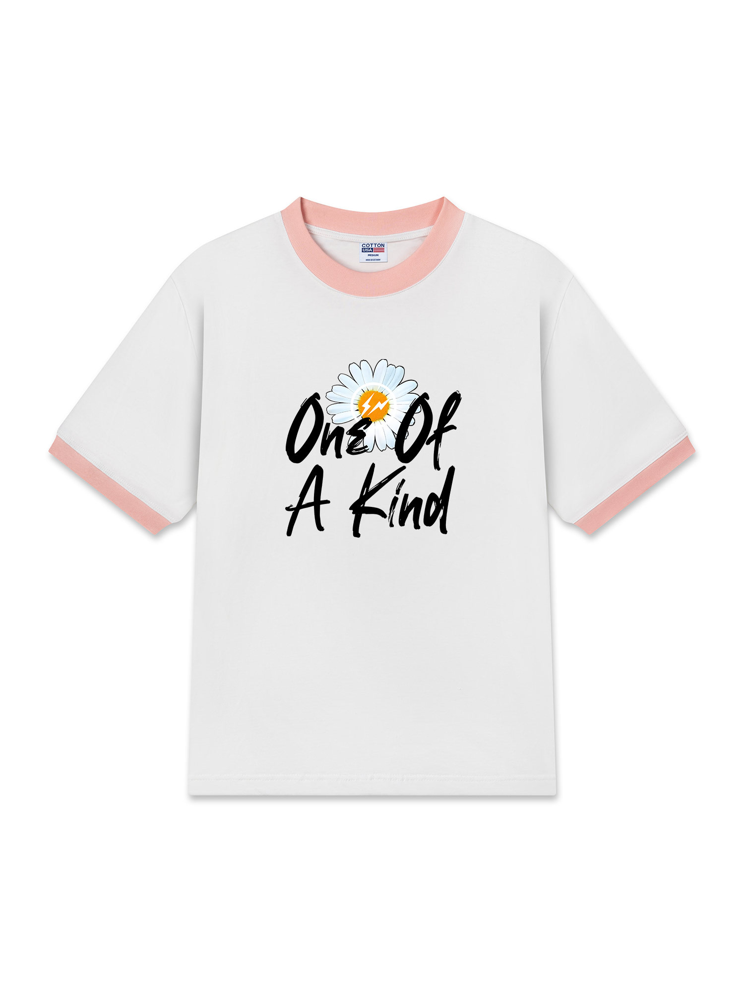 Áo Thun Ringer Relaxed Fit Floral One Of A Kind