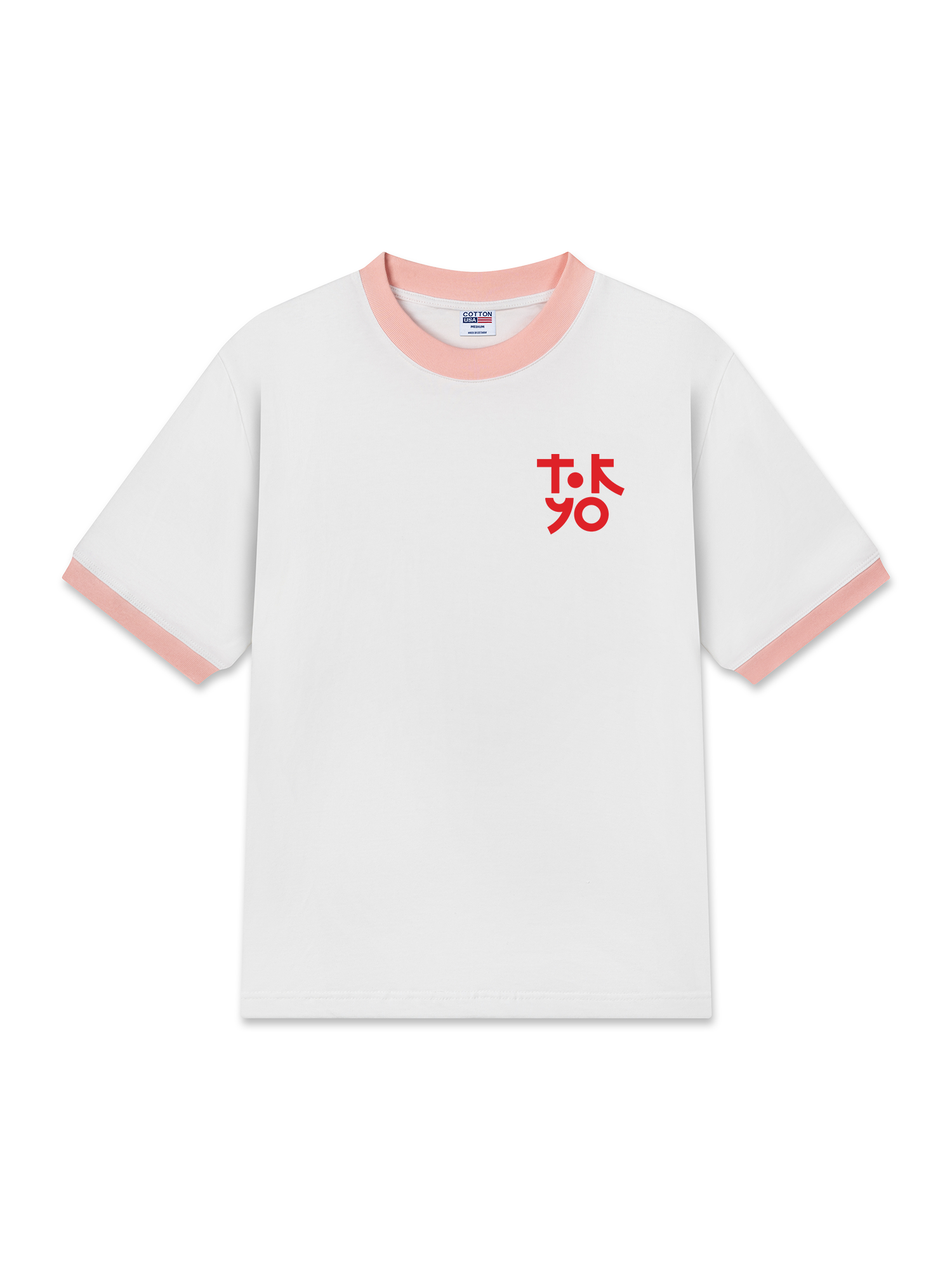 Áo Thun Ringer Relaxed Fit City Tokyo