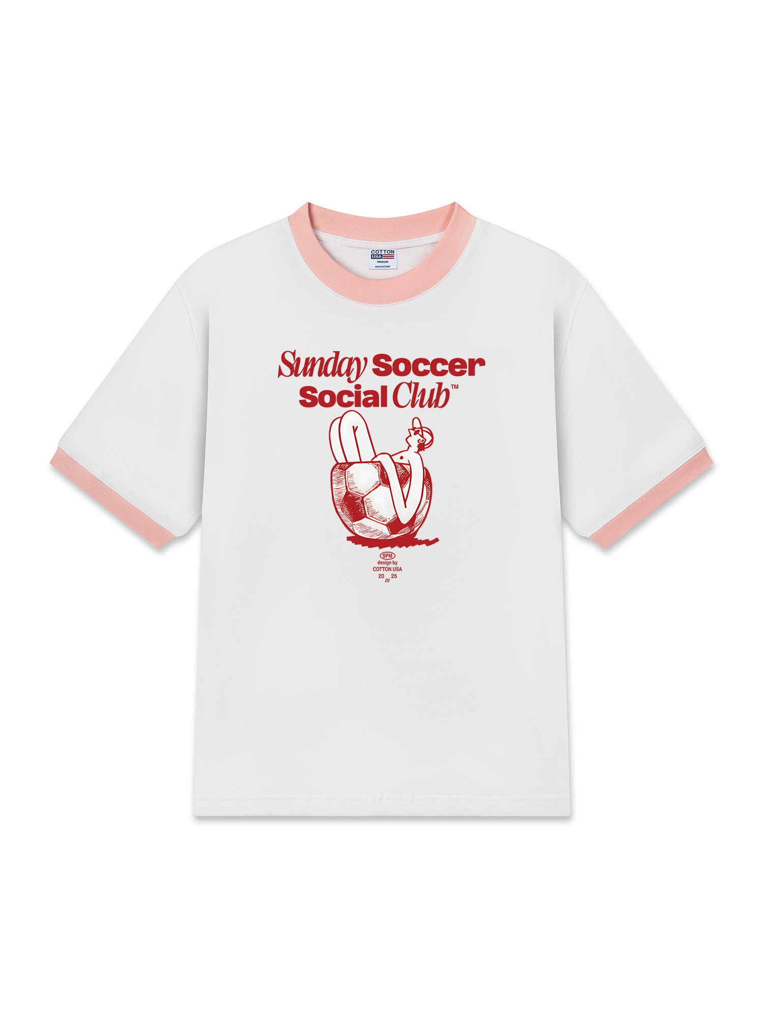 Áo Thun Ringer Relaxed Fit Soccer Social Club