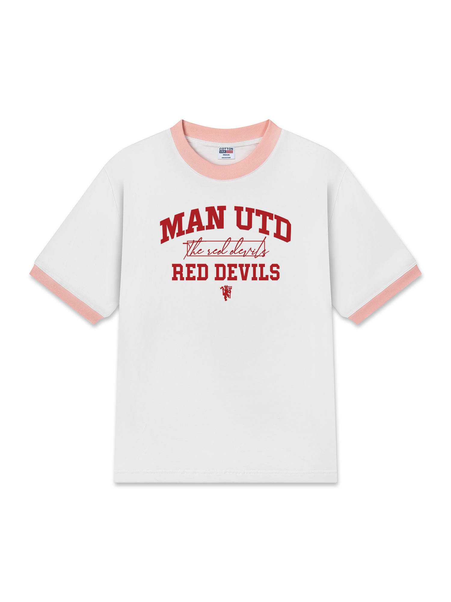 Áo Thun Ringer Relaxed Fit MAN UTD The Red Devils
