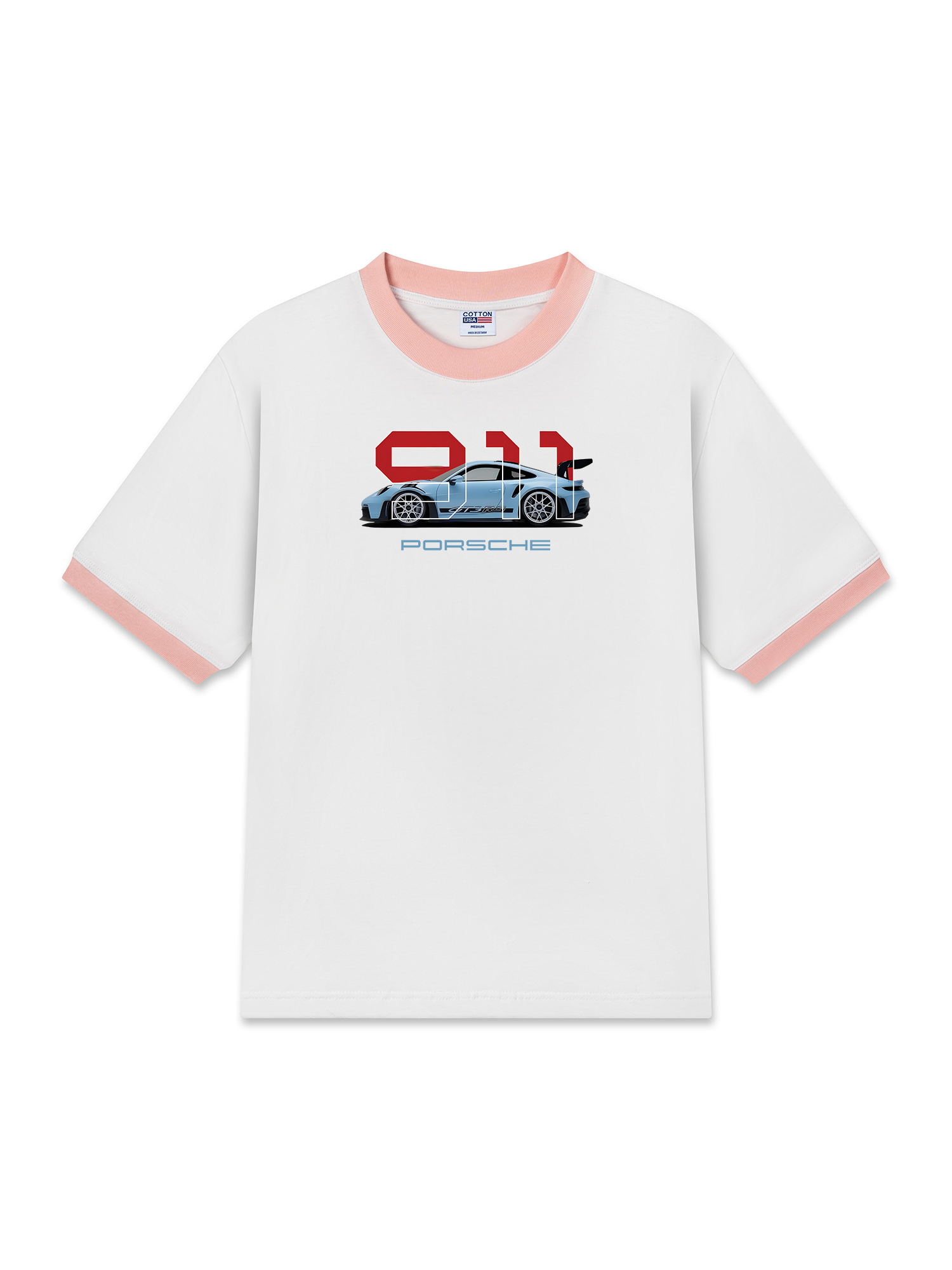 Áo Thun Ringer Relaxed Fit 911 GT3R5