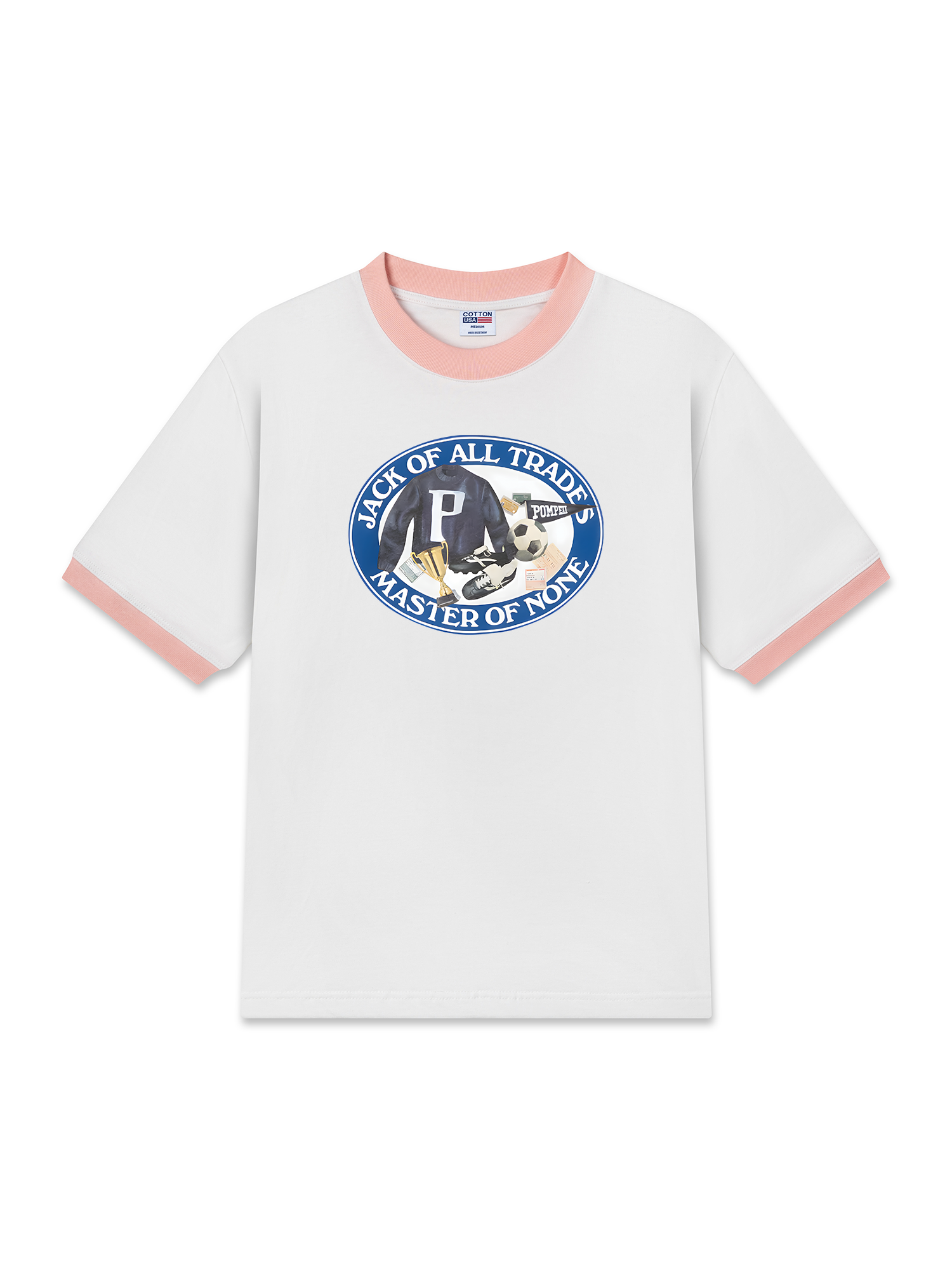 Áo Thun Ringer Relaxed Fit Soccer Master Of None